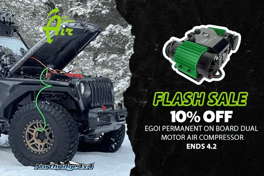 Jeep Gladiator Weekend Flash Sale - 10% Off EGOI Dual Compressors UDA_compressor_sale_forum2