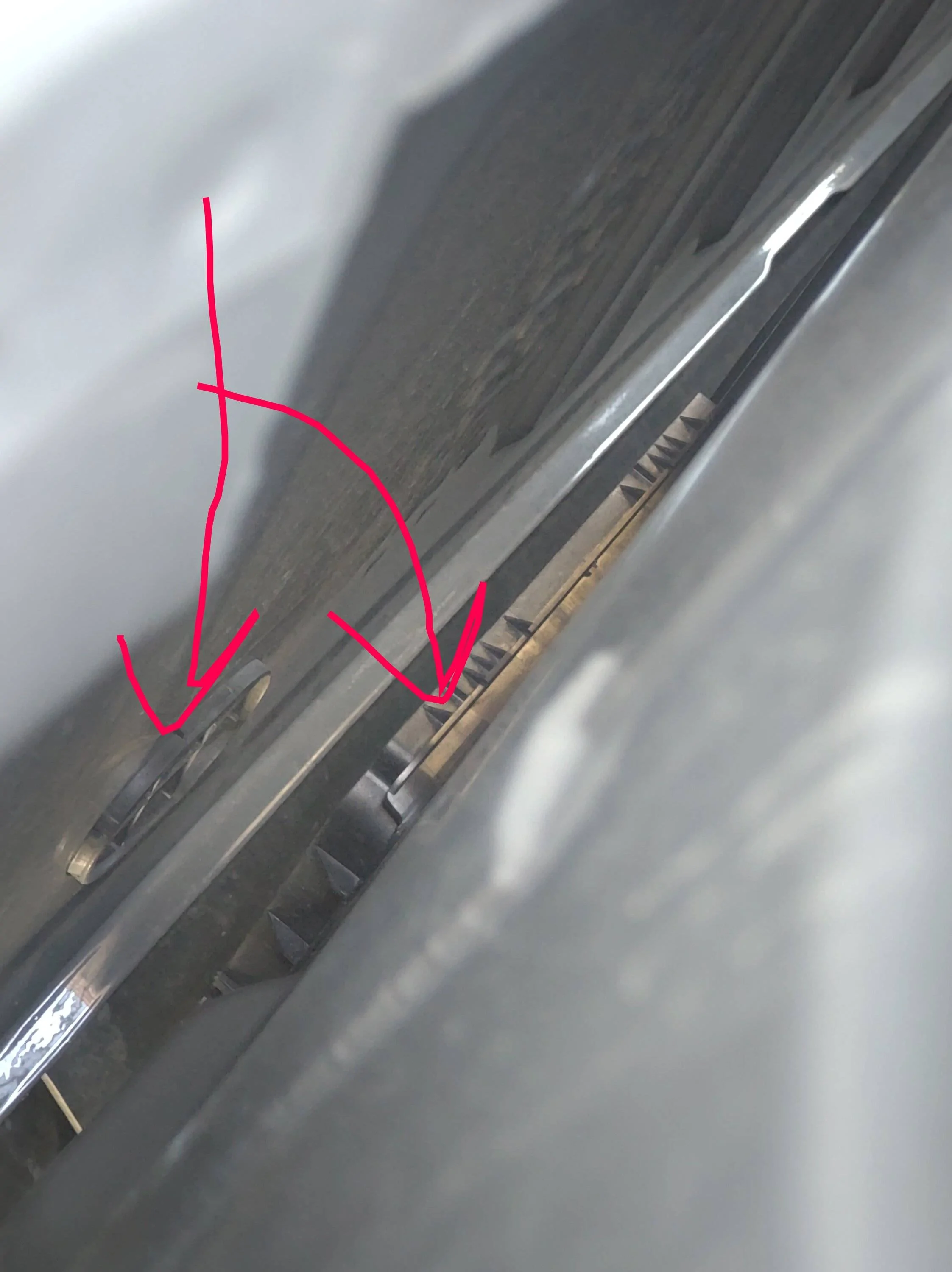 Jeep Gladiator How to run wire from interior cab to license plate for rear facing dash camera edited_IMG_20230331_140420337
