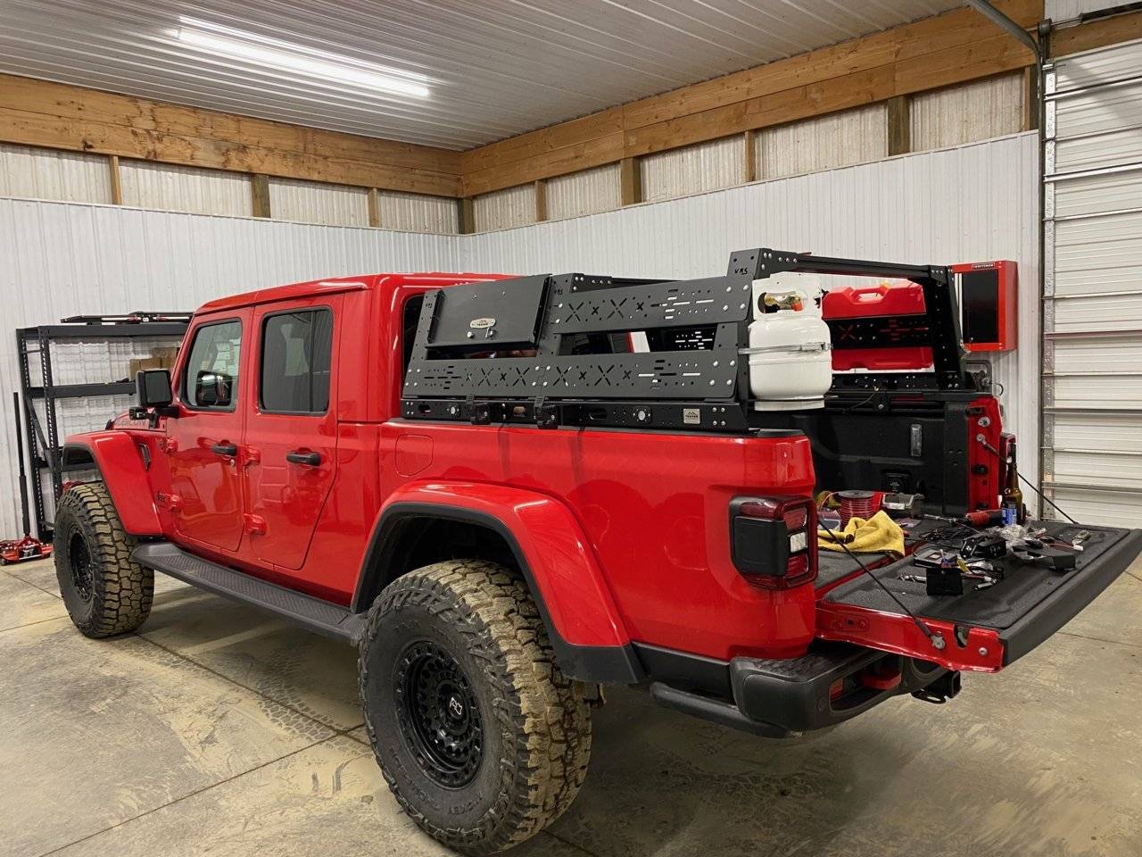 Jeep Gladiator Just ordered - 22" KBVOODOO VRS Rack! (New full length tonneau compatible rack) IMG_5904