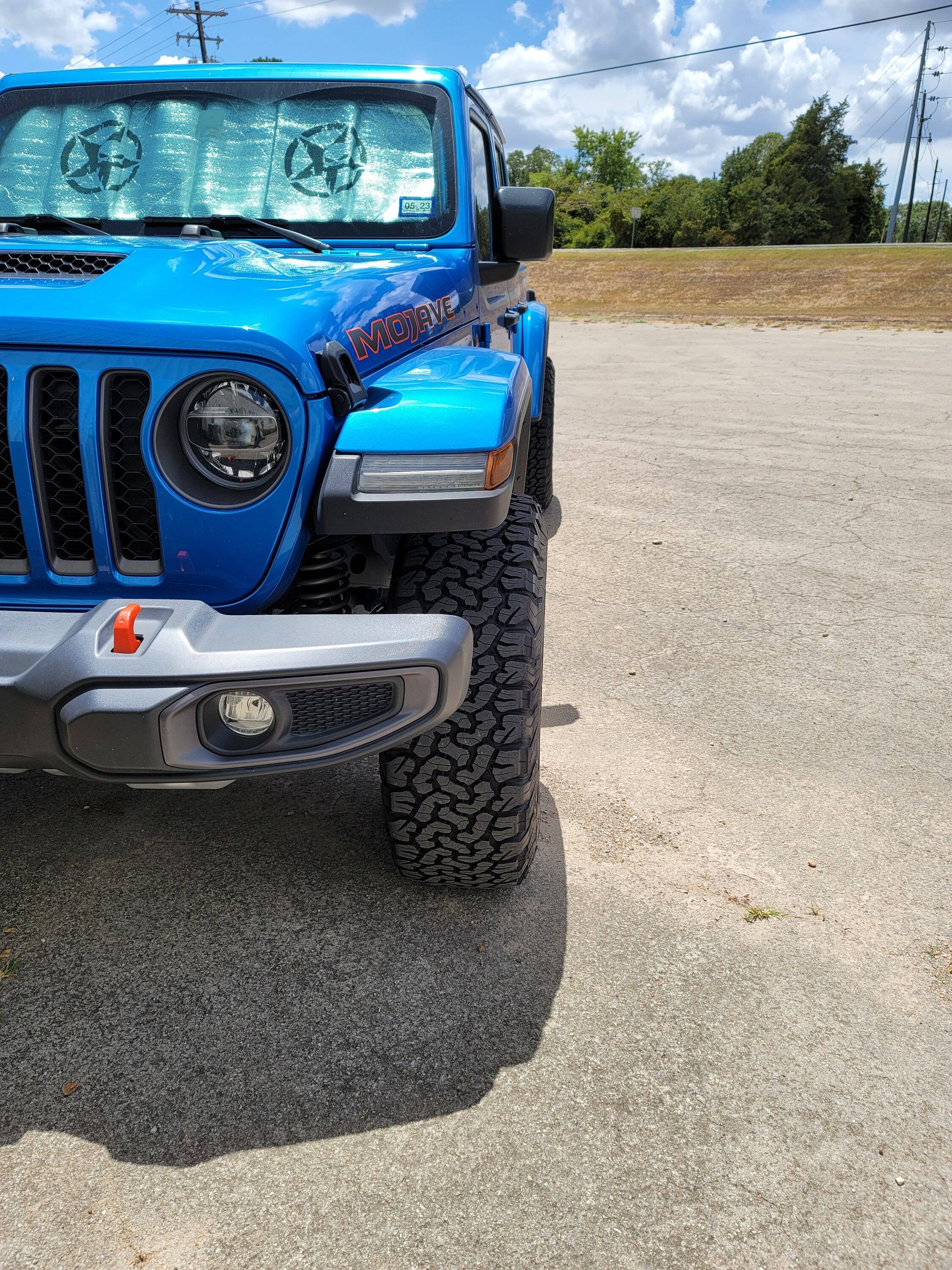Jeep Gladiator Quadratec Hardrock alloy wheels 20220809_130548