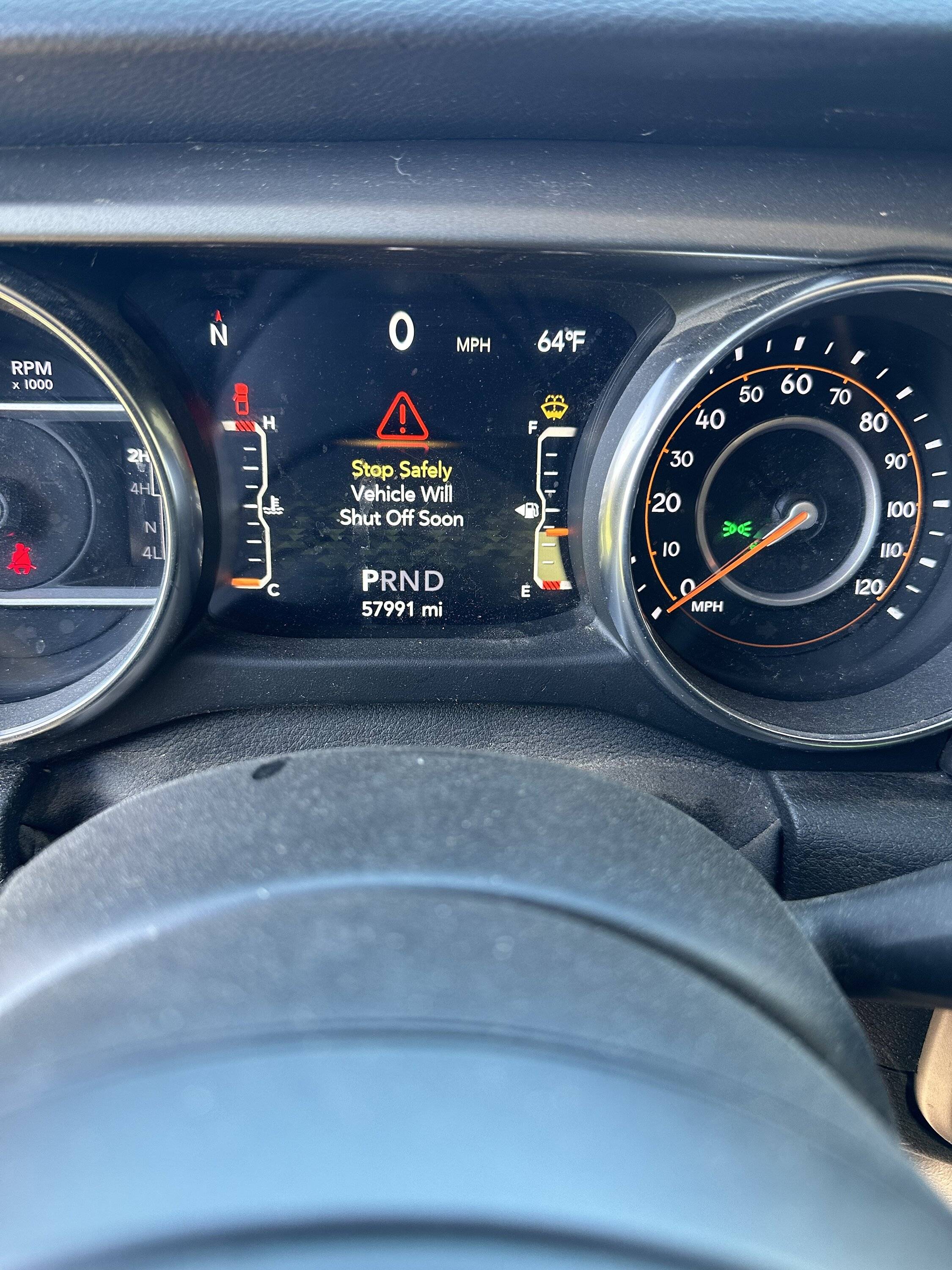 Jeep Gladiator Codes after alt., main/auxiliary battery swap. 2CAA3140-C96F-4978-B45B-B69F820608C1