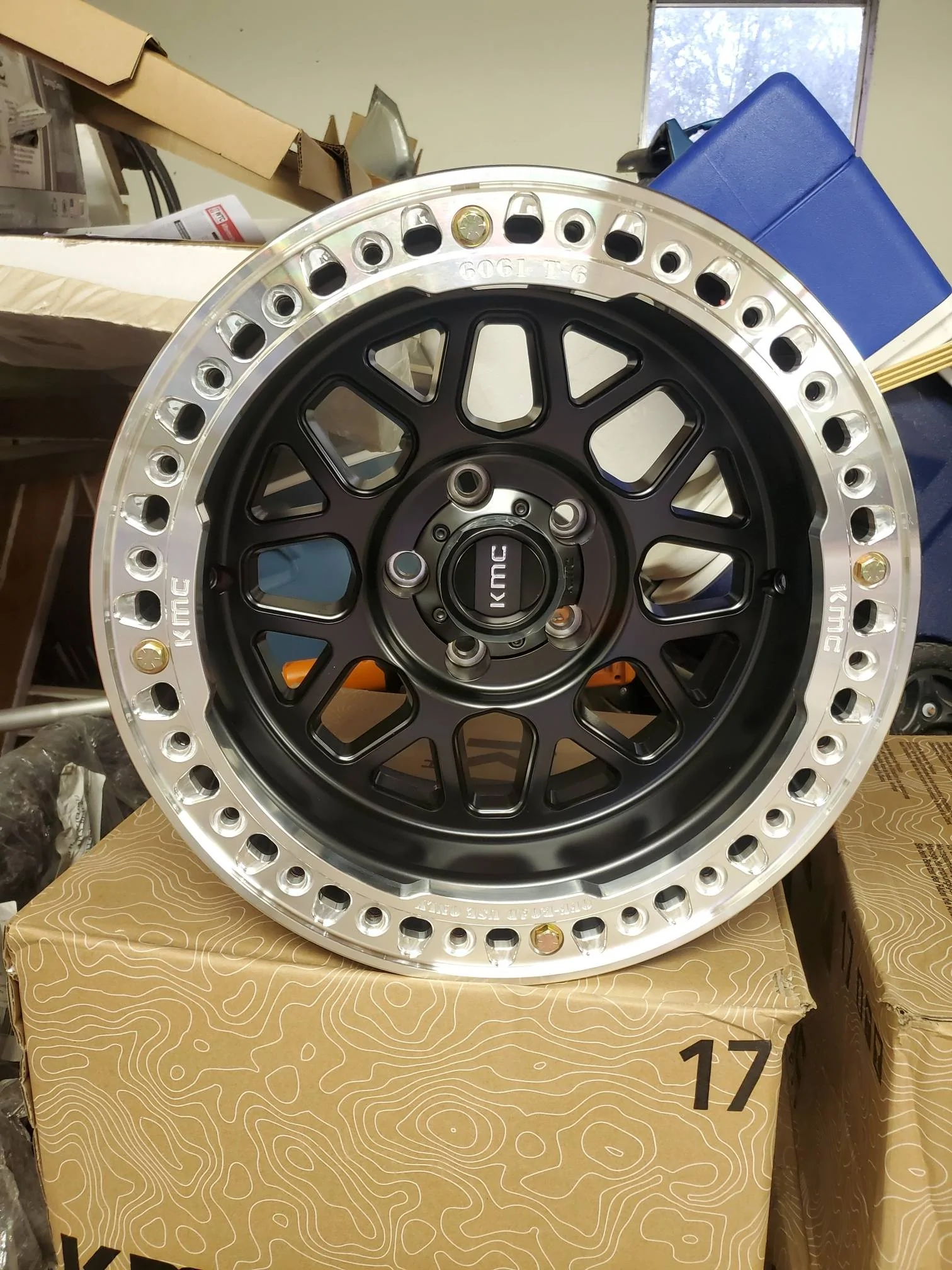 Jeep Gladiator KMC WHEELS KM235 GRENADE CRAWL SERIES BEADLOCK WHEEL 17X9 5X5 38MM OFFSET SATIN BLACK 20230104_151702_resized