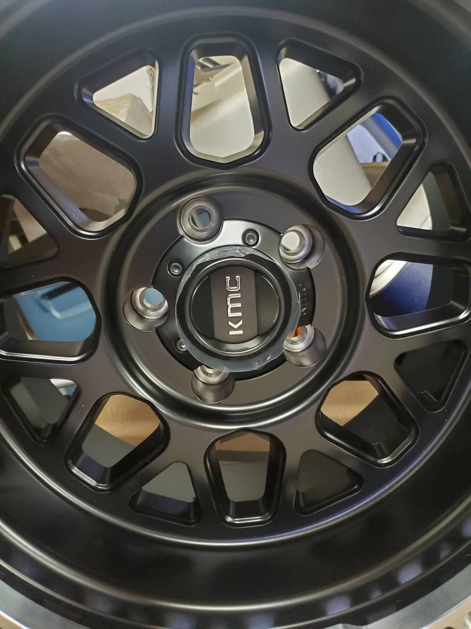 Jeep Gladiator KMC WHEELS KM235 GRENADE CRAWL SERIES BEADLOCK WHEEL 17X9 5X5 38MM OFFSET SATIN BLACK 20230104_151707_resized