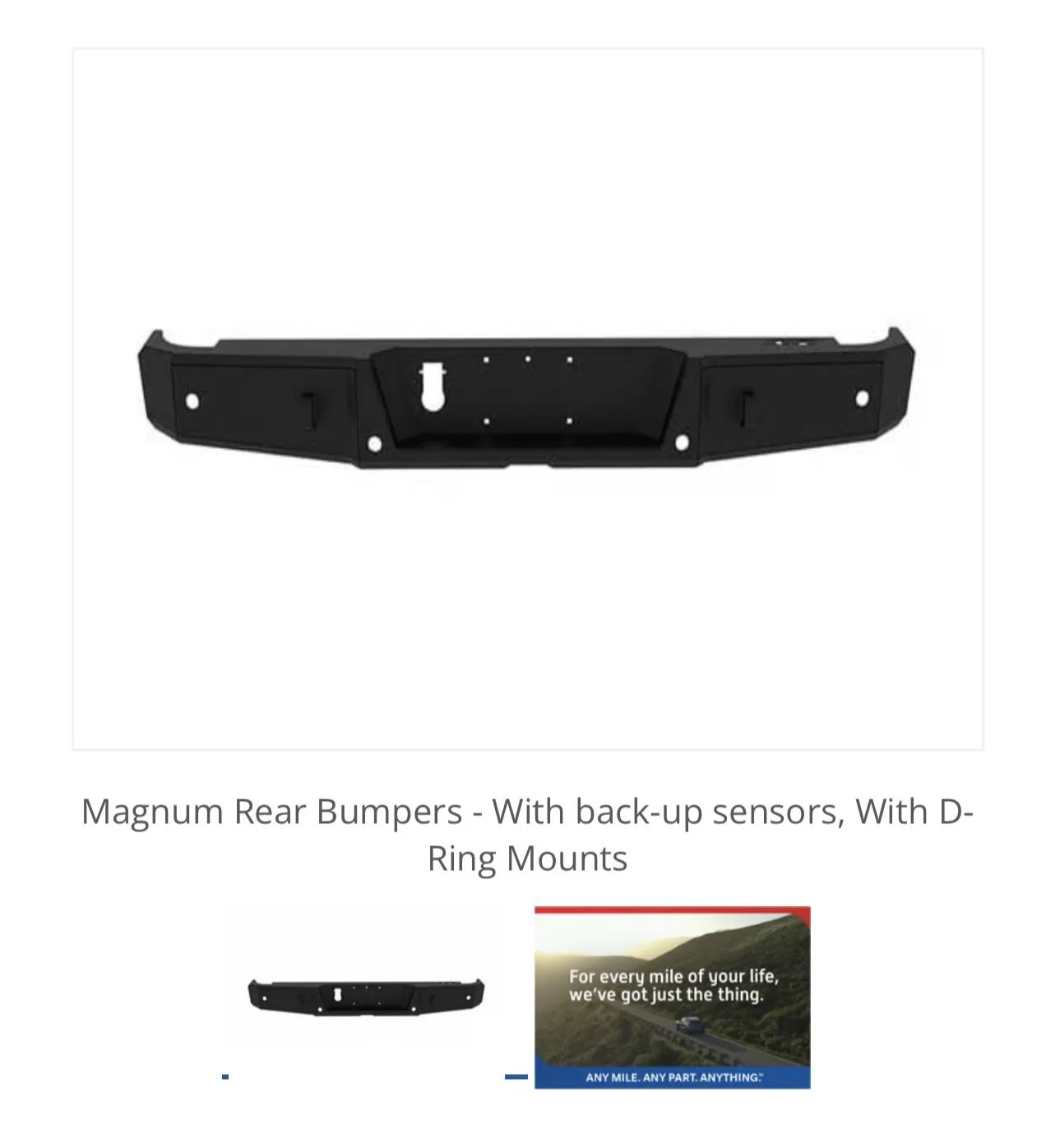 Jeep Gladiator Magnum rear bumper C5617933-437E-45B6-A94C-32F566DA821F