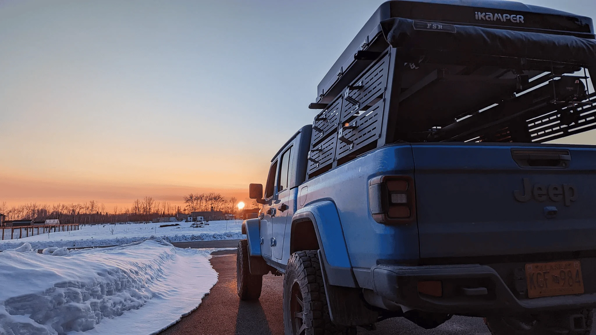 Jeep Gladiator Alaska Daily Drivers: Hydro Blue 80A and Bright White JTR 1680537606224