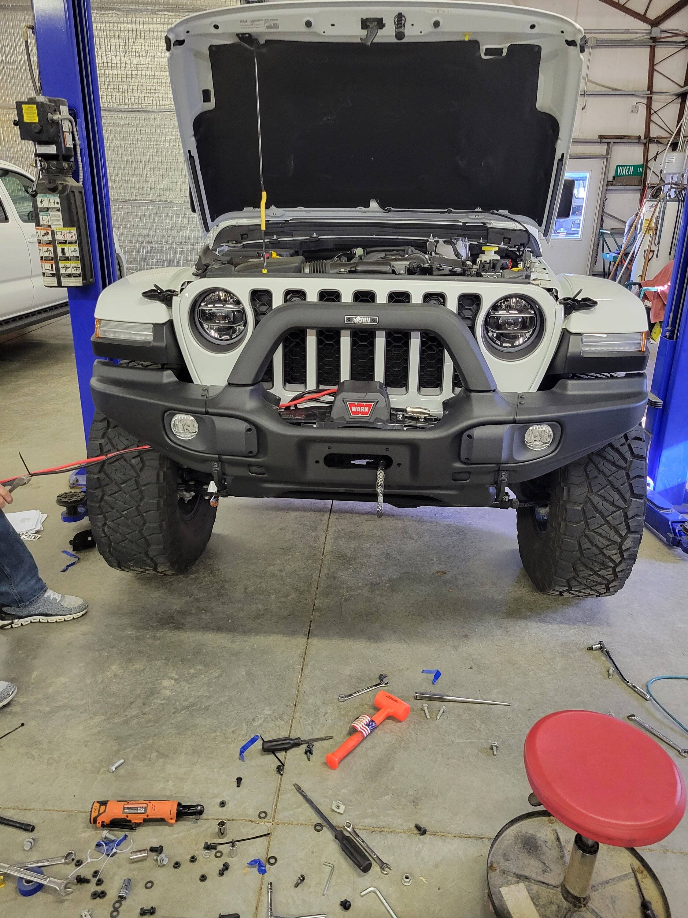 Jeep Gladiator The Definitive Front Bumper Thread 20230325_172448