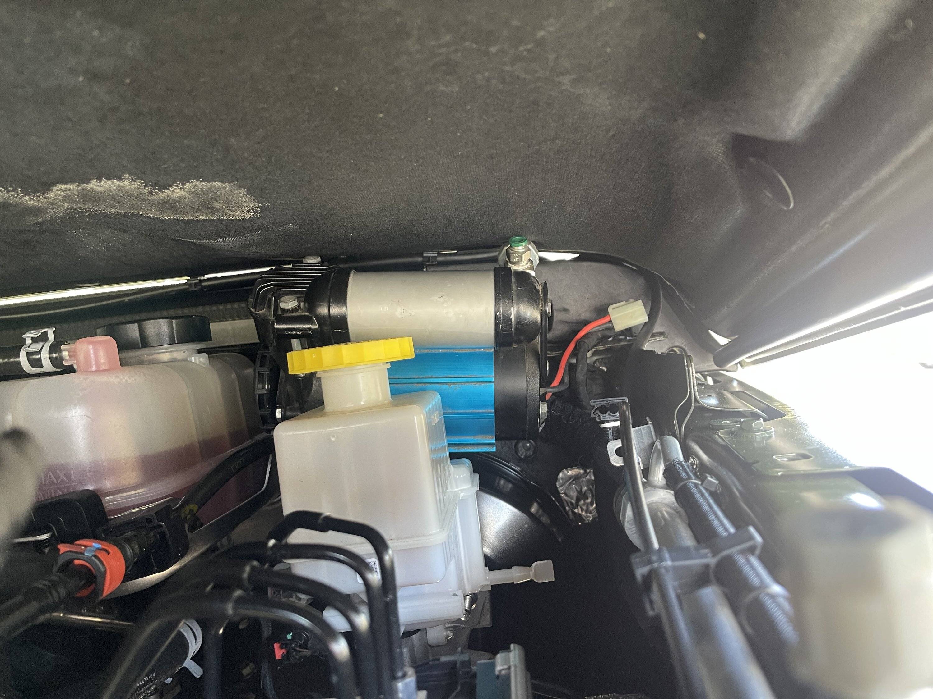Jeep Gladiator ARB single air compressor mount question IMG_1873
