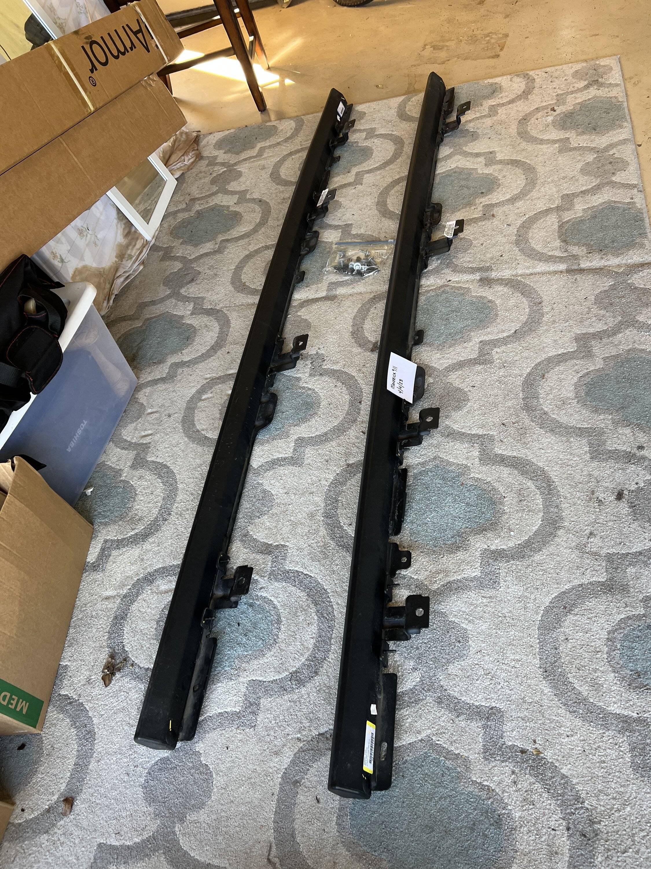 Jeep Gladiator OEM Mopar Rock Rails A6AD3AC1-D554-4D98-B2B1-4A46083A1907