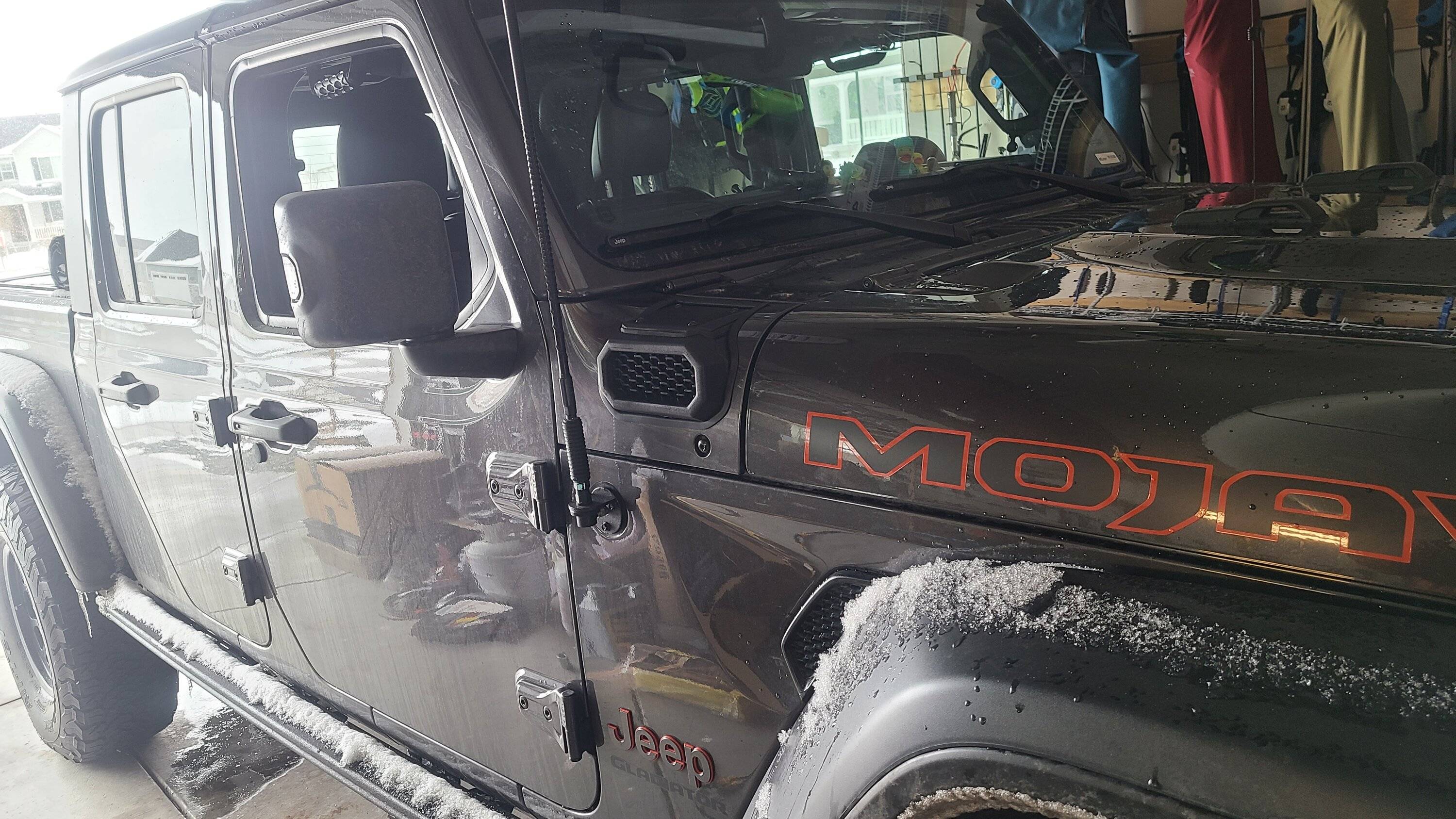 Jeep Gladiator Making a snorkel fit for the Mojave 20230404_155154