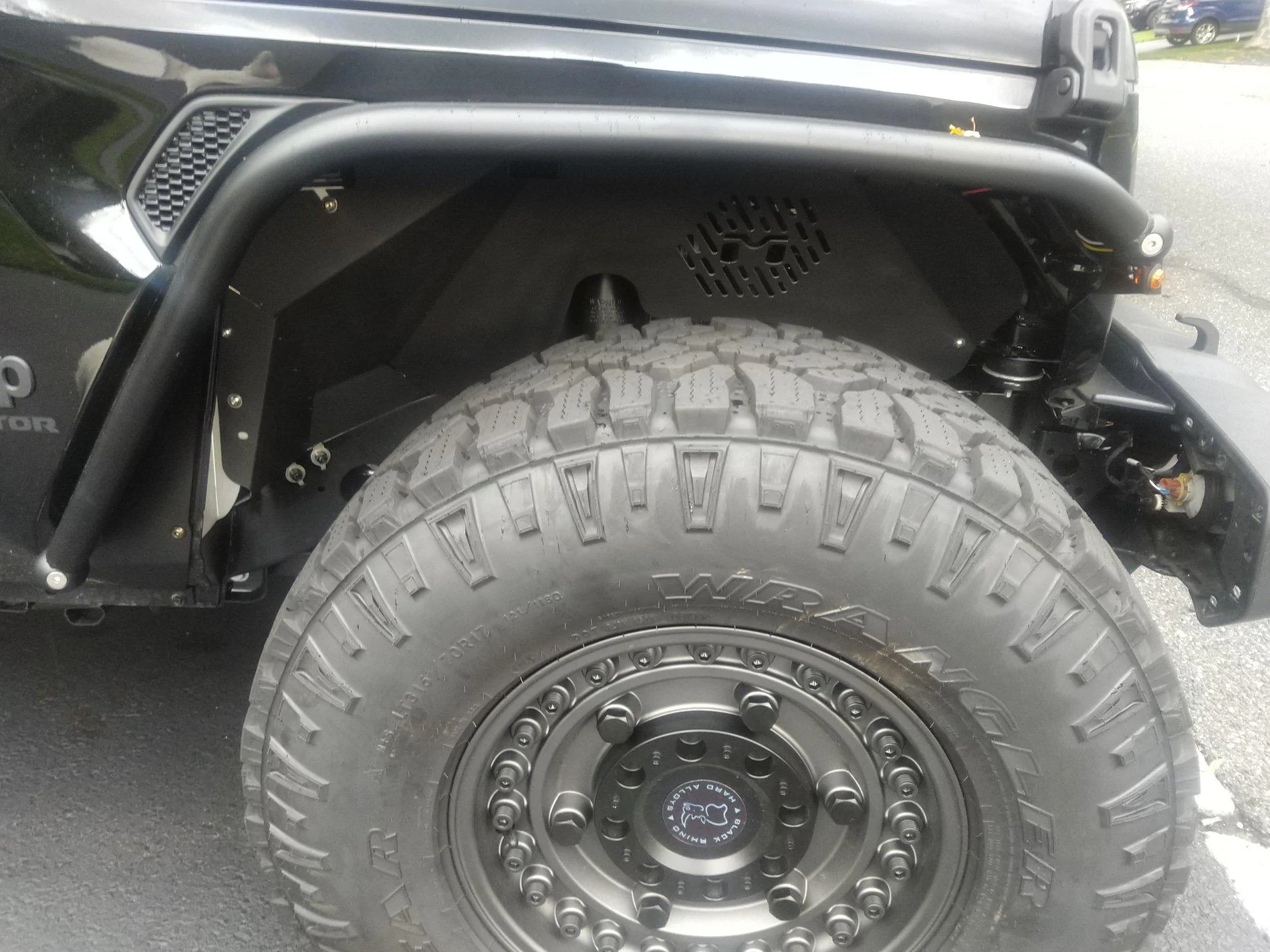 Jeep Gladiator Flimsy Front Inner Fenders IMG_20190902_165540