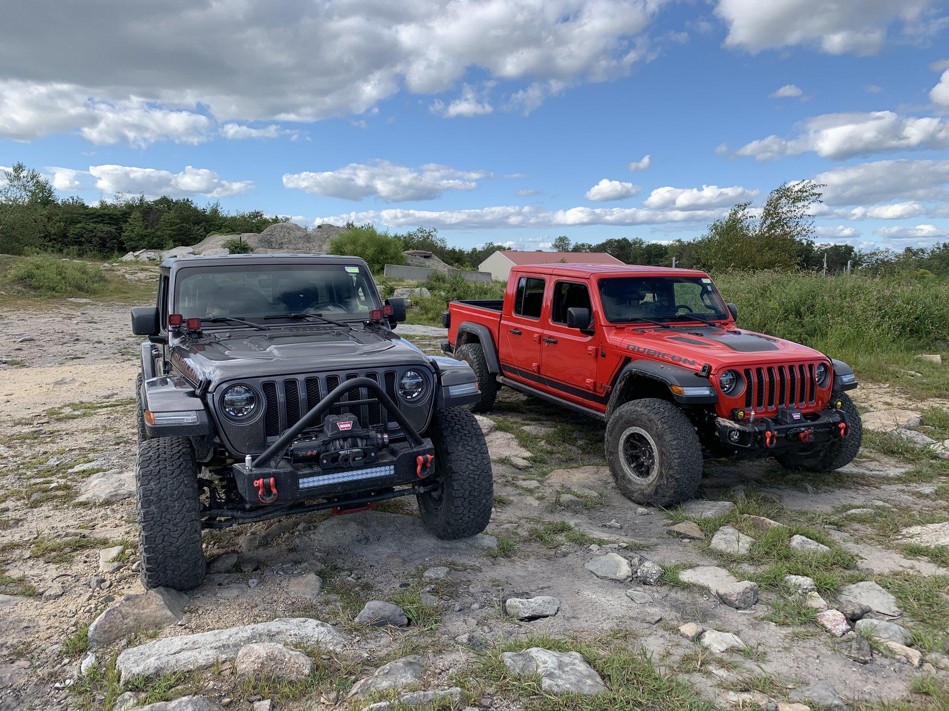 Jeep Gladiator What did you do WITH your Gladiator today? buddies