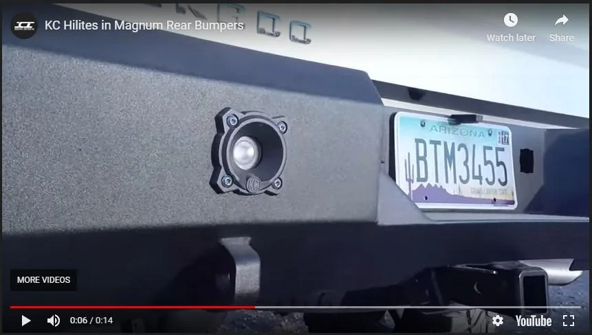 Jeep Gladiator Flush mount lights rear bumper ici_magnum
