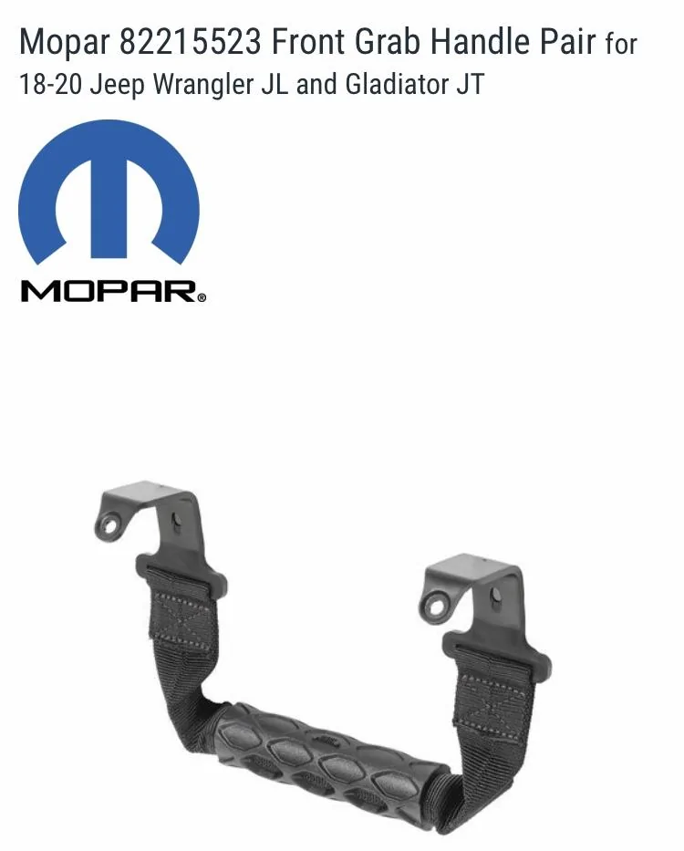 Jeep Gladiator Front grab handles with Bestop Sunrider 1410EA12-49BA-4D67-BBE2-4B29F1F1853A