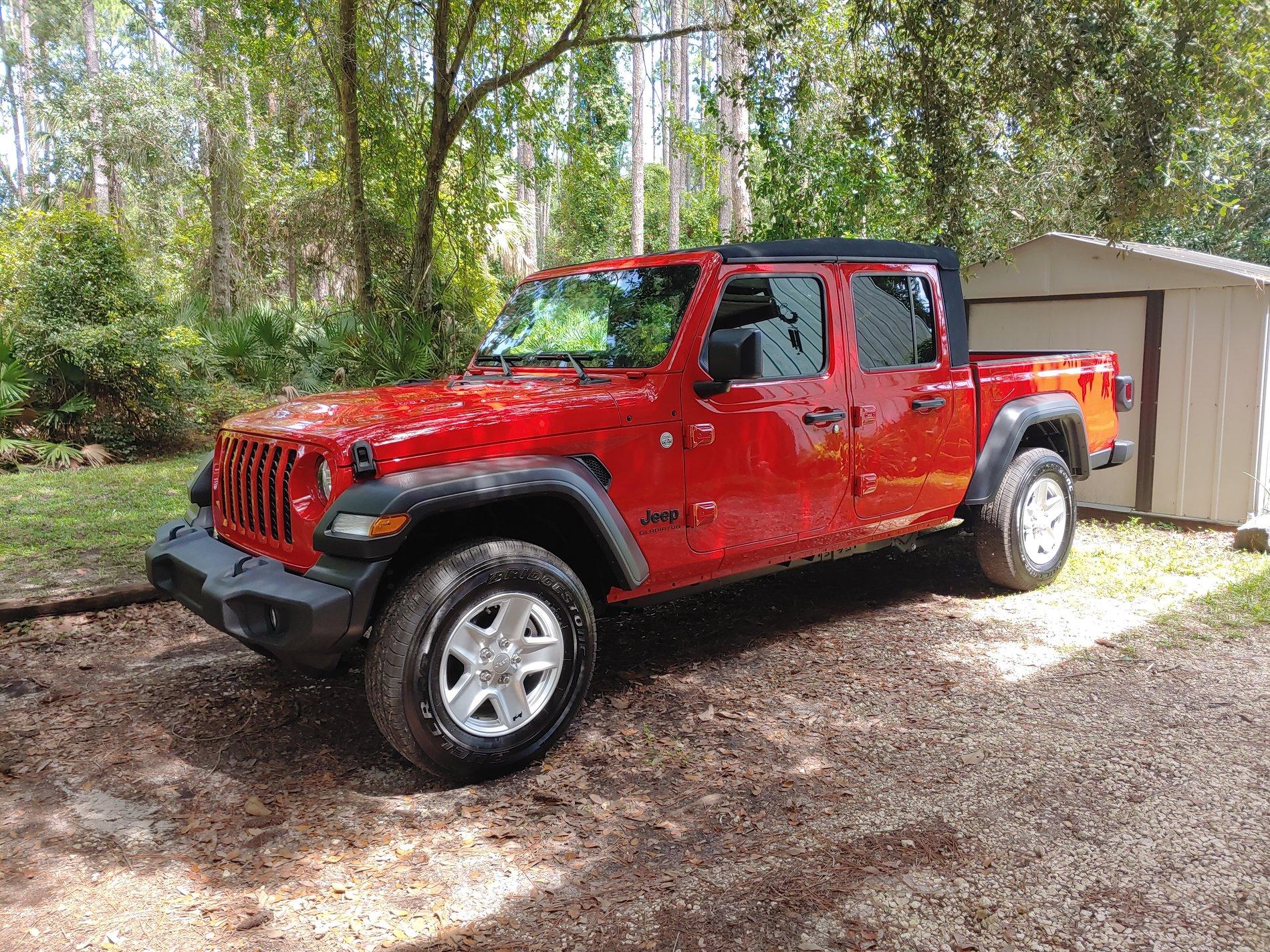 Jeep Gladiator FIRECRACKER RED Gladiator JT Club 20190826_143801