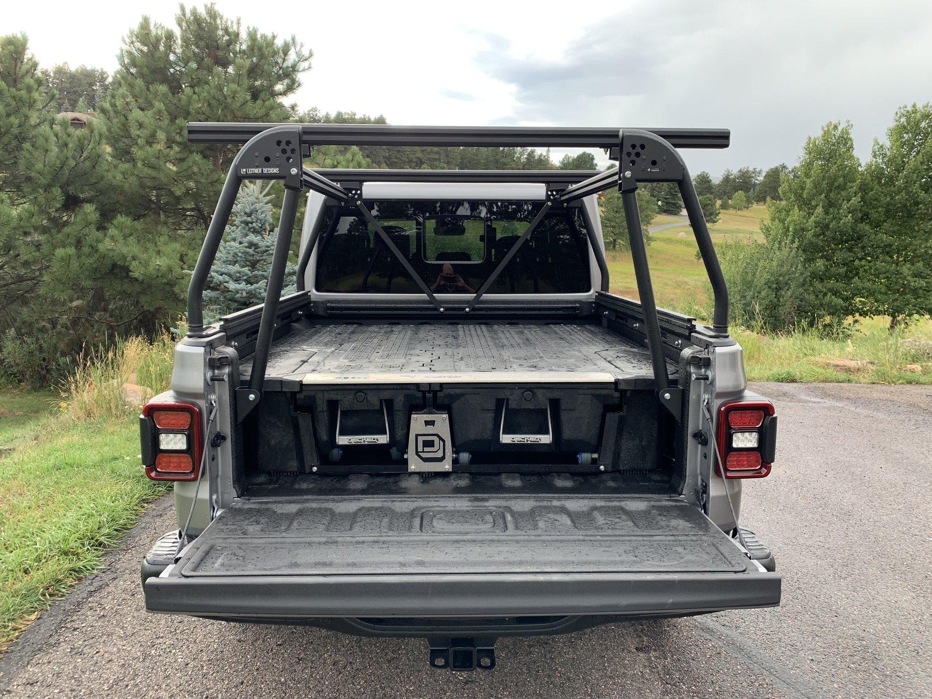 Jeep Gladiator Leitner Rack, Decked, and Smokey Bear E3925645-44E6-4F86-AA85-800EFEB55D16