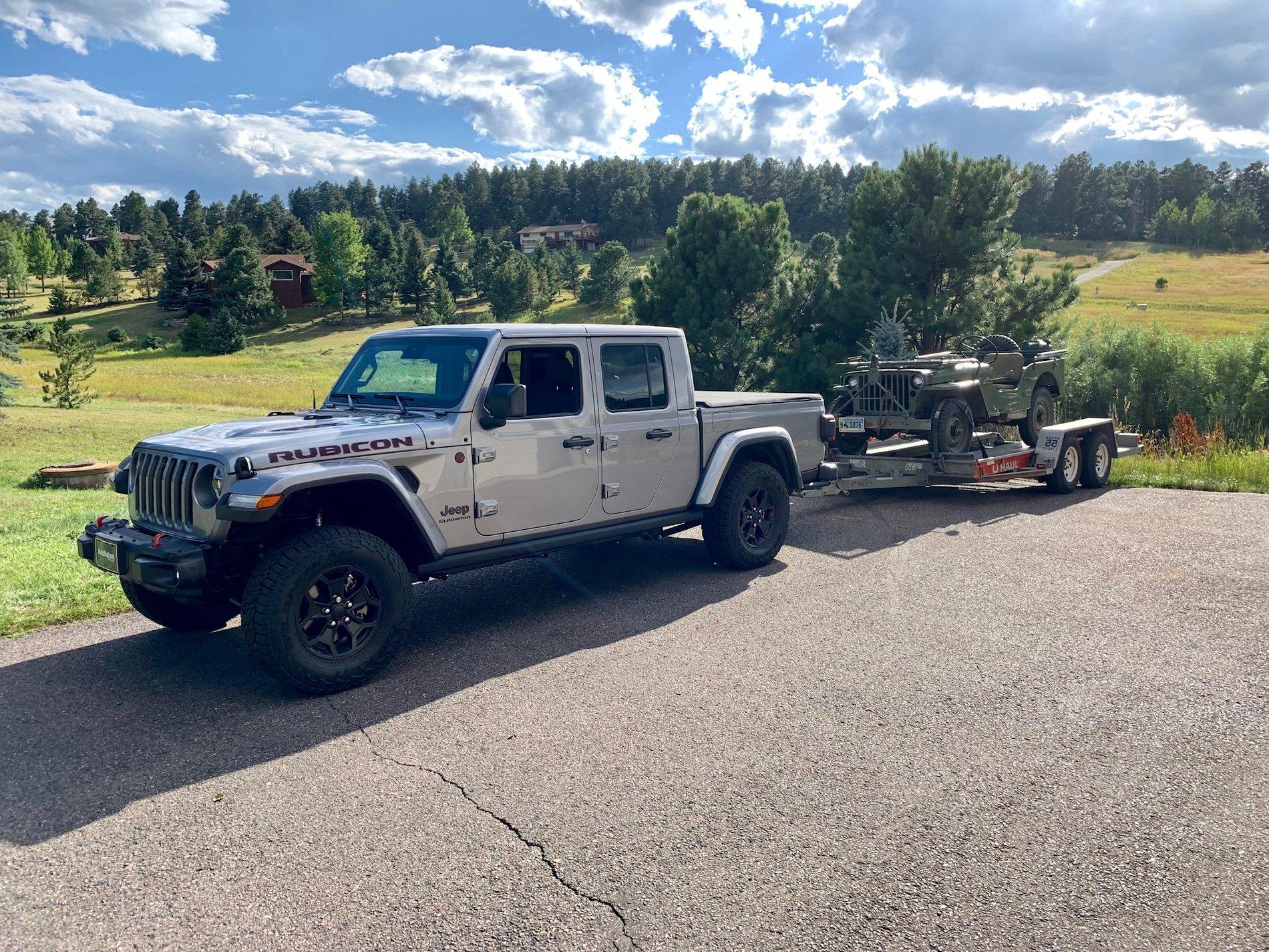Jeep Gladiator Finally towed with my gladiator. E1B315FF-107F-4E5C-99C5-CC4134645E62