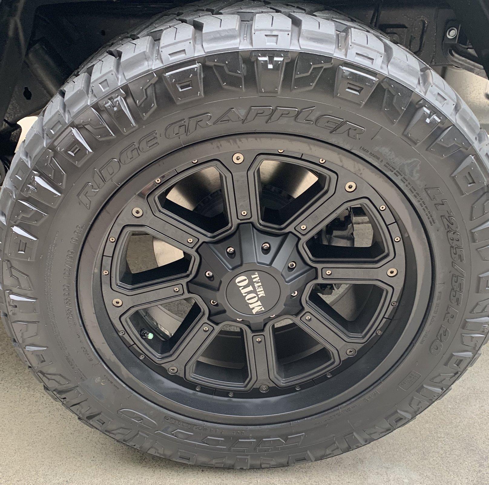 Jeep Gladiator Nitto Grapplers LT 285/55/R20 IMG_5220.JPG