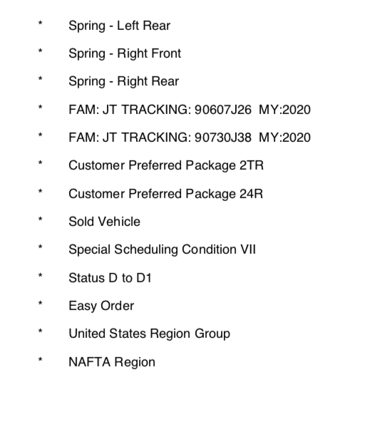 Jeep Gladiator Gladiator Window Sticker and Build Sheet Order Tracking Screen Shot 2019-09-06 at 8.55.49 PM