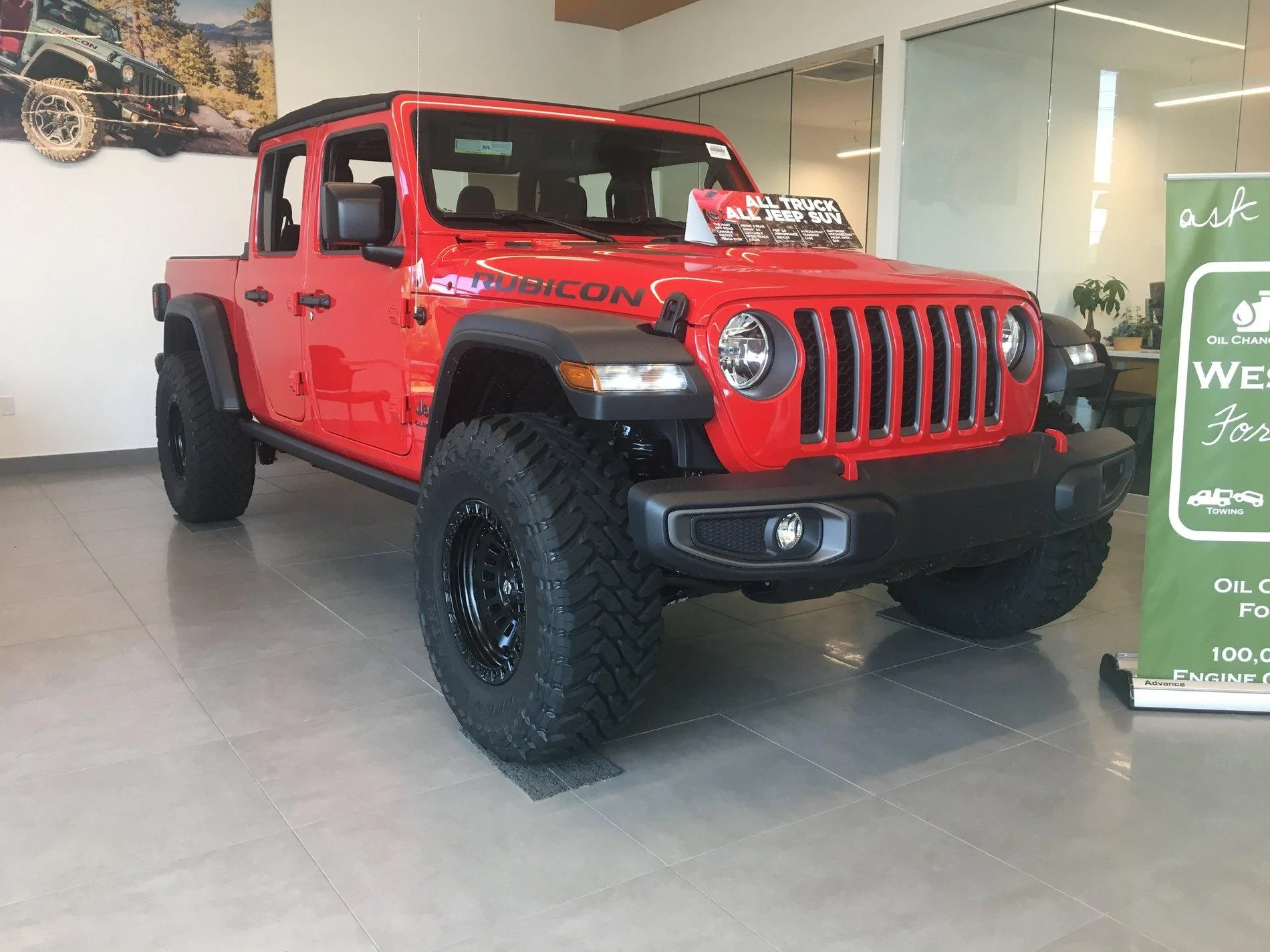 Jeep Gladiator Gladiators on Mopar 2" Lift Kit jeep 35 2