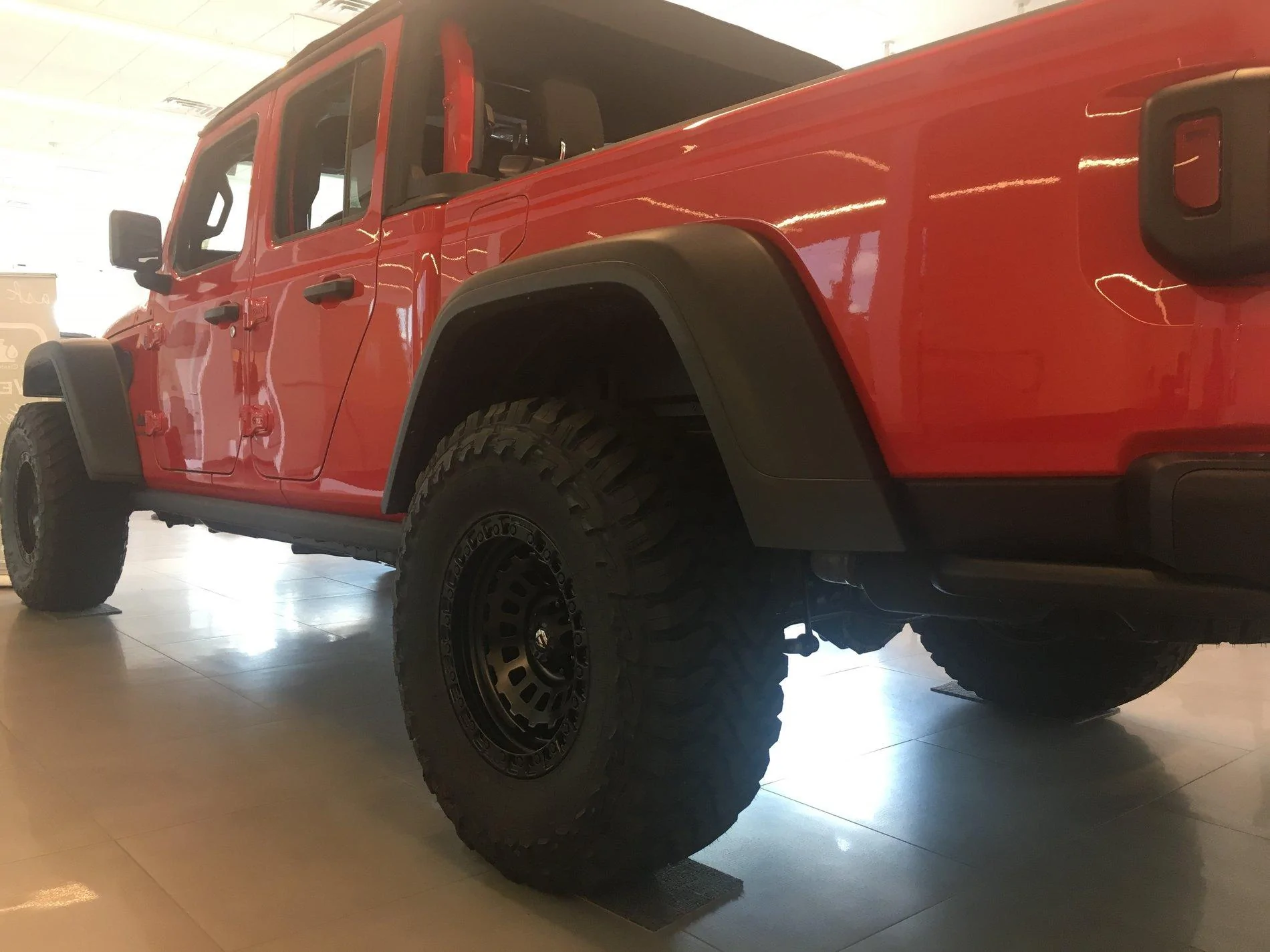 Jeep Gladiator Gladiators on Mopar 2" Lift Kit red 35