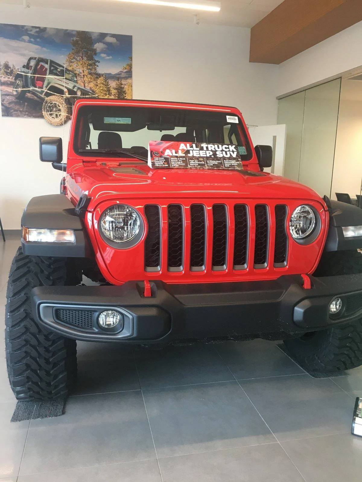 Jeep Gladiator Gladiators on Mopar 2" Lift Kit red