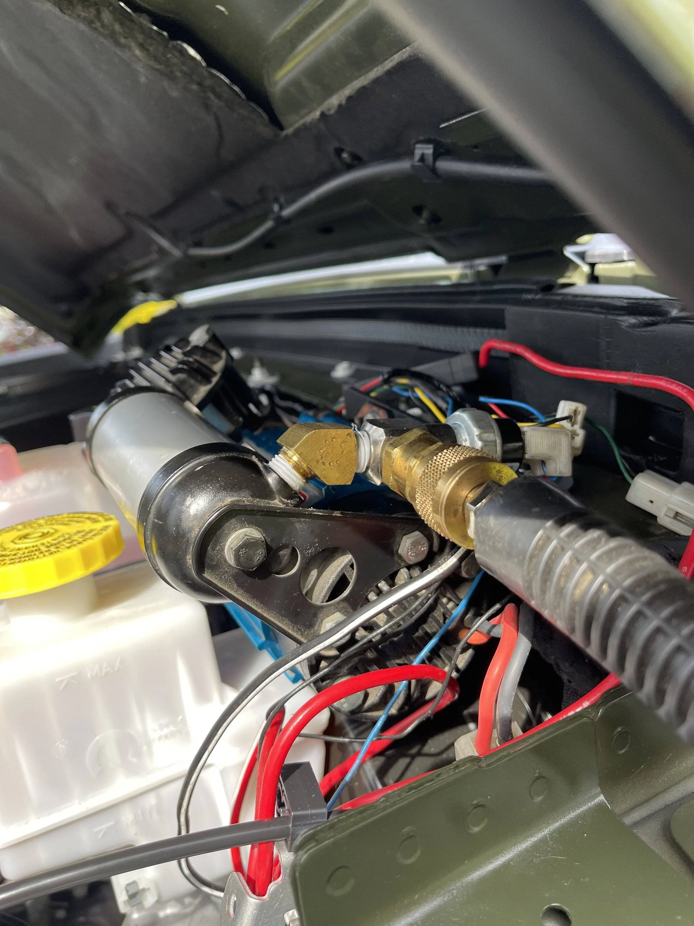 Jeep Gladiator ARB single air compressor mount question IMG_1918