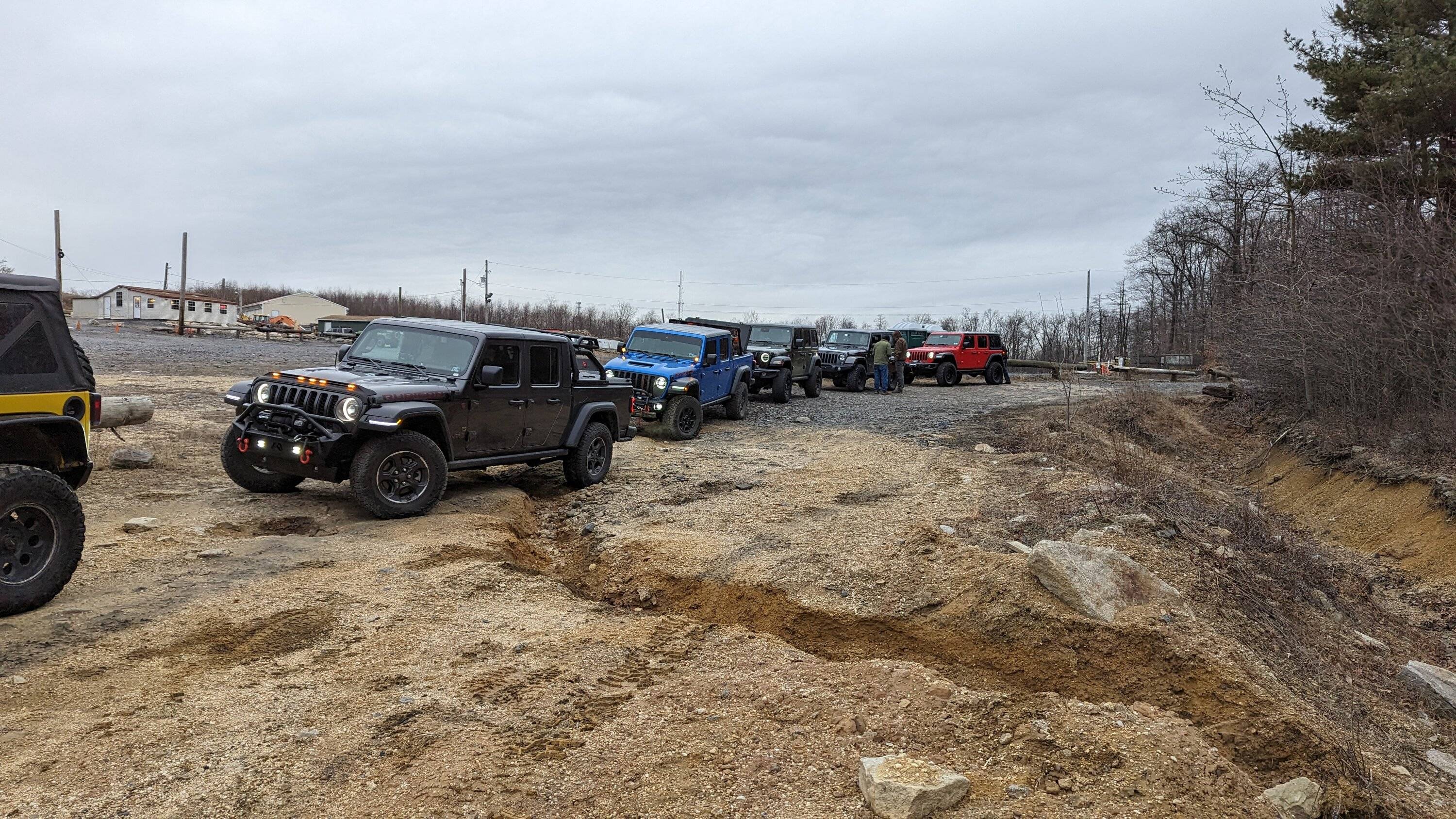 Jeep Gladiator Rausch Creek in February 2023 PXL_20230325_121135579