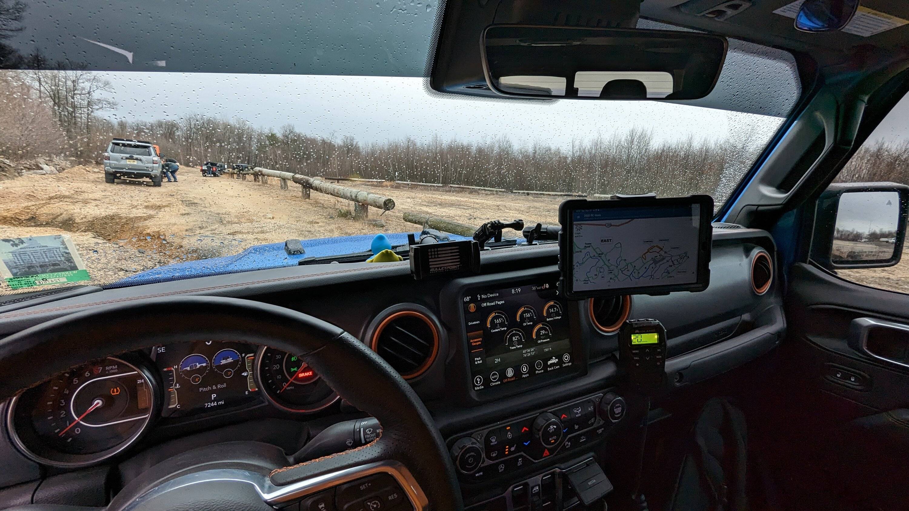 Jeep Gladiator Rausch Creek in February 2023 PXL_20230325_121927796