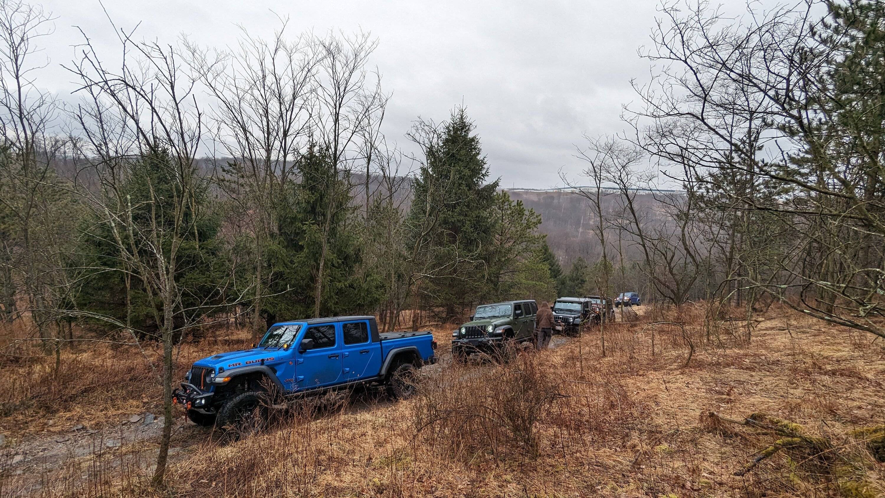 Jeep Gladiator Rausch Creek in February 2023 PXL_20230325_141601072