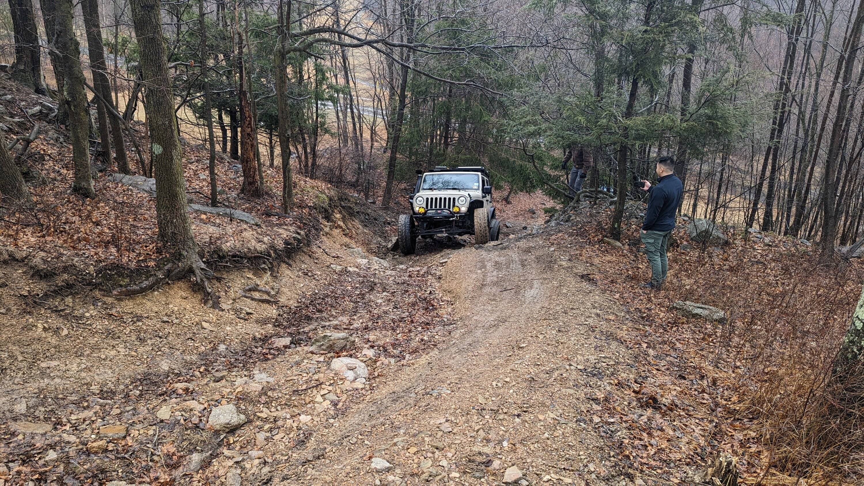 Jeep Gladiator Rausch Creek in February 2023 PXL_20230325_142822233