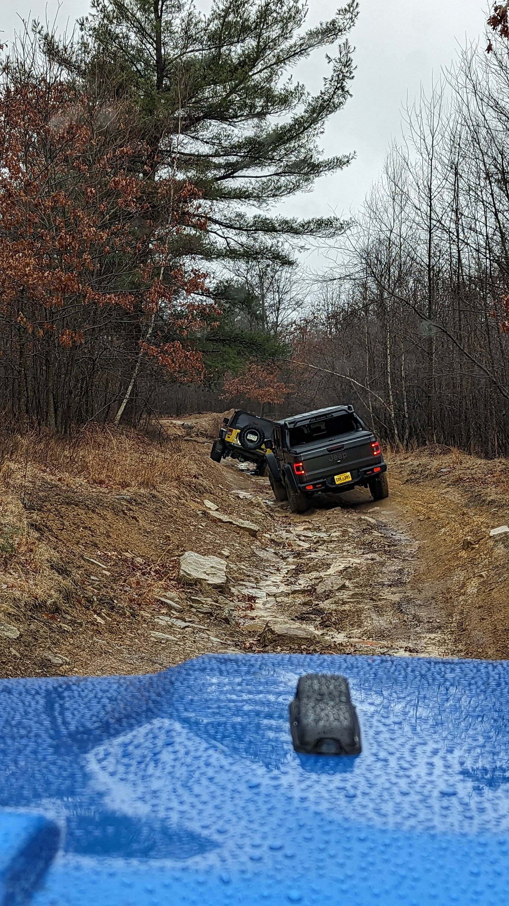 Jeep Gladiator Rausch Creek in February 2023 PXL_20230325_154112090