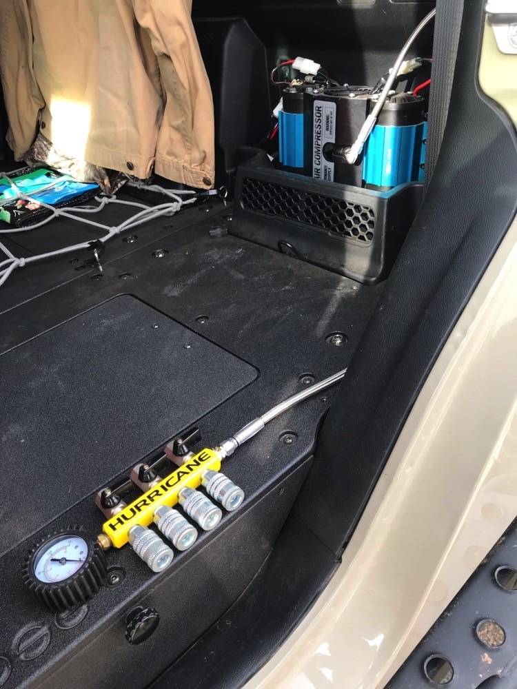 Jeep Gladiator ARB single air compressor mount question 07_Compressor_2