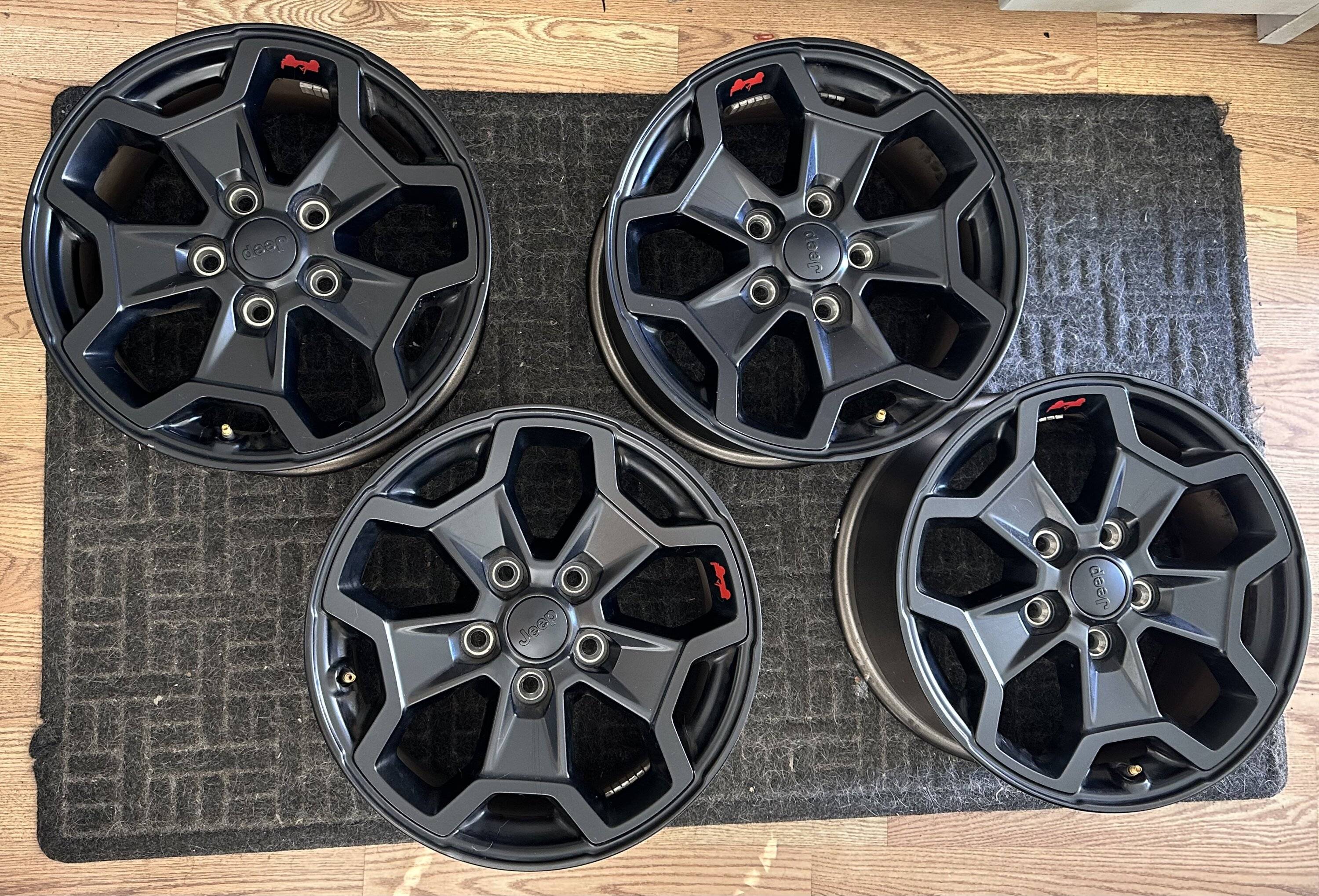 Jeep Gladiator Rubicon Launch Edition Rims available. And Rubicon Rock Guards available. IMG_2244
