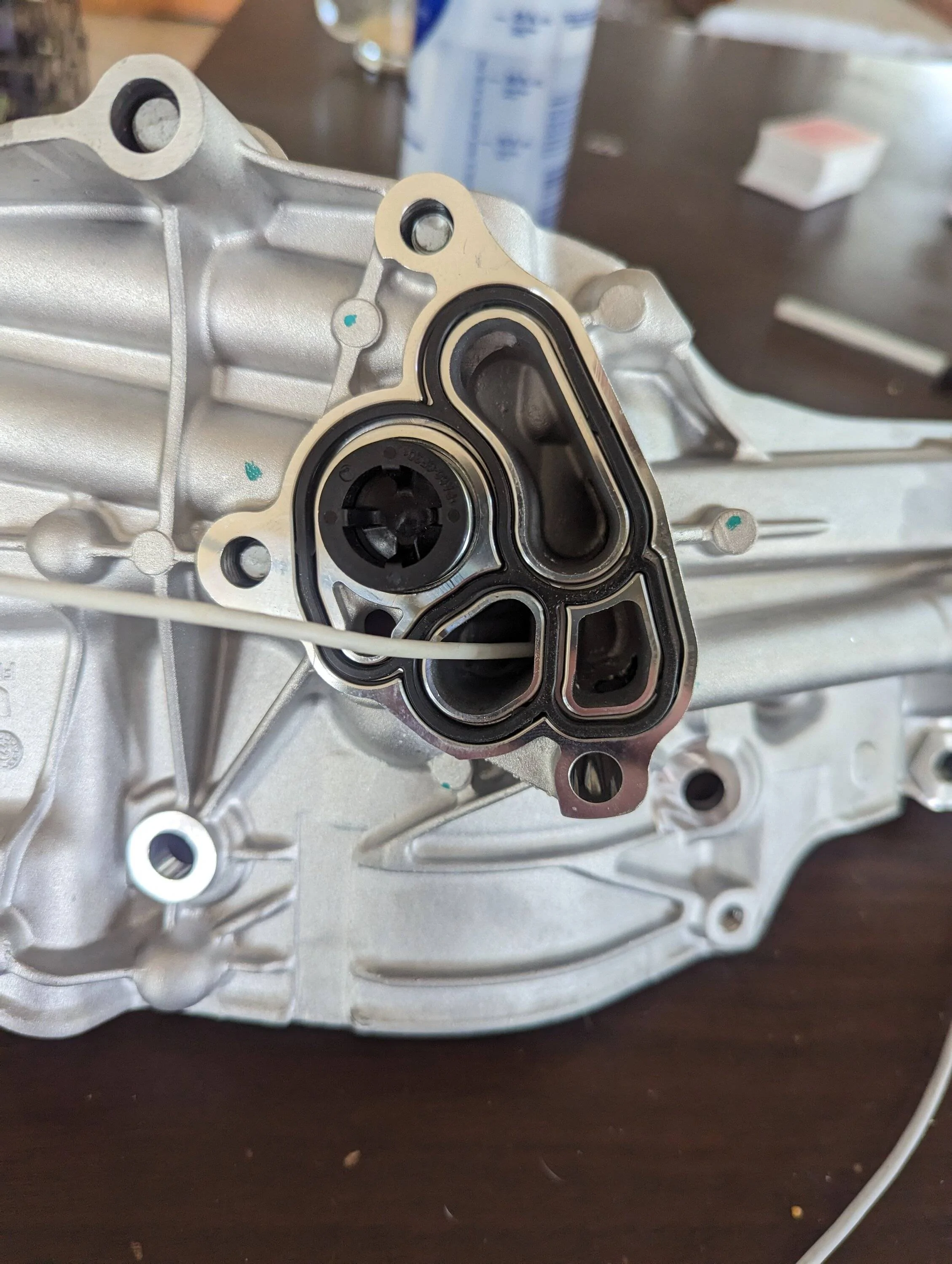 Jeep Gladiator Anatomy of the oil cooler and filter housing. PXL_20230408_133052205