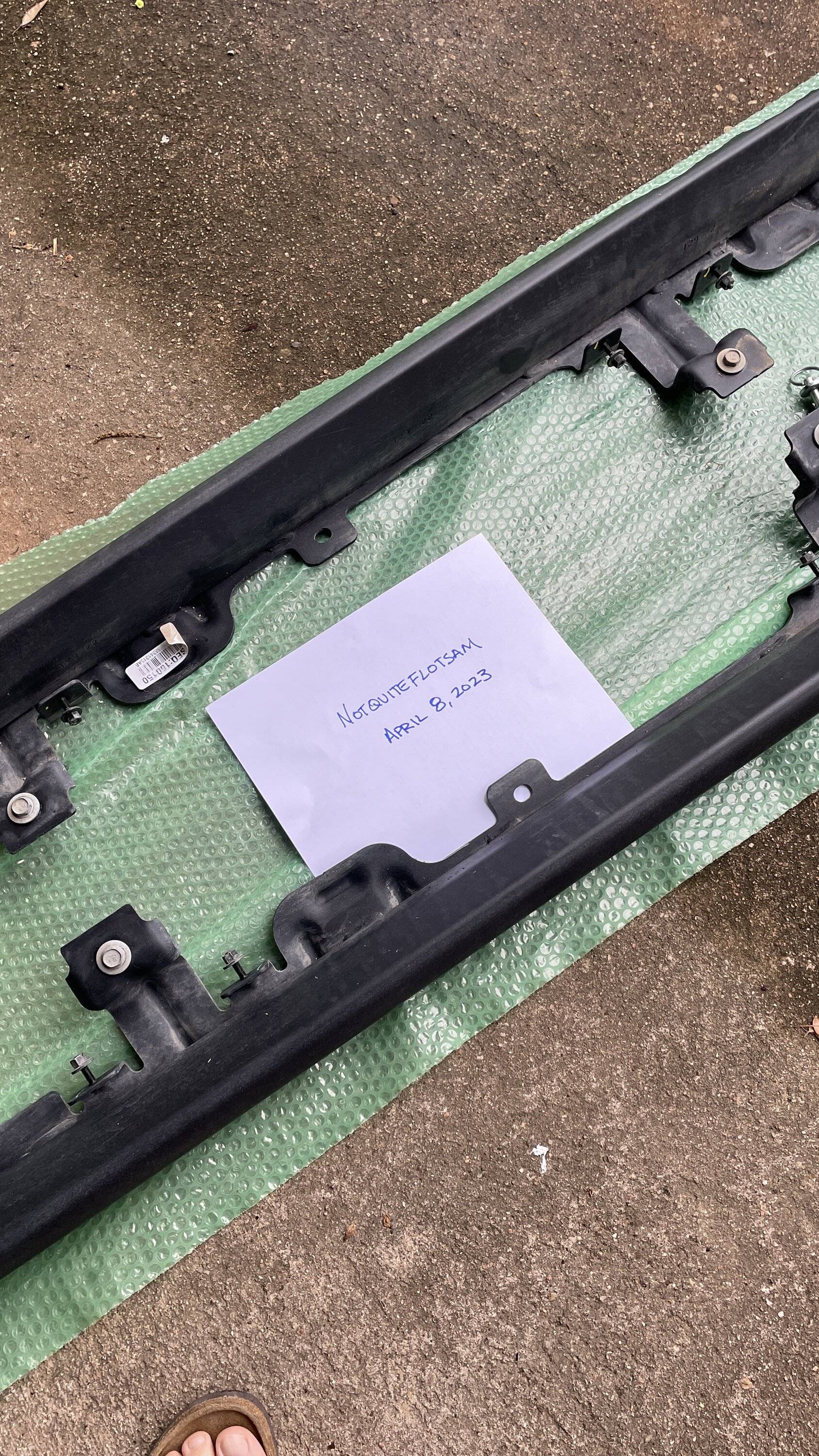 Jeep Gladiator Mojave (Rubicon) rails ($100) IMG_7516.JPG
