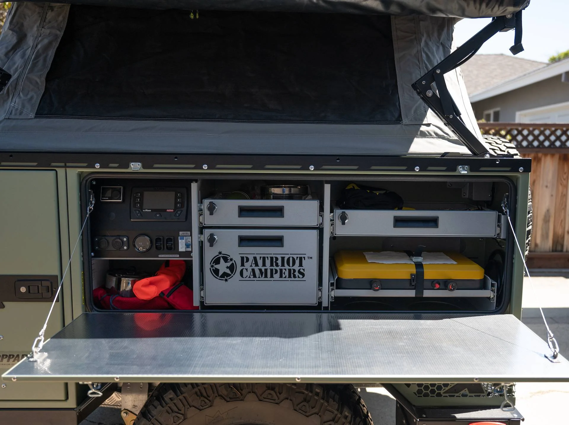 Jeep Gladiator SOLD: Patriot Camper X1 Trailer, great condition, special price 20230404-131108-09