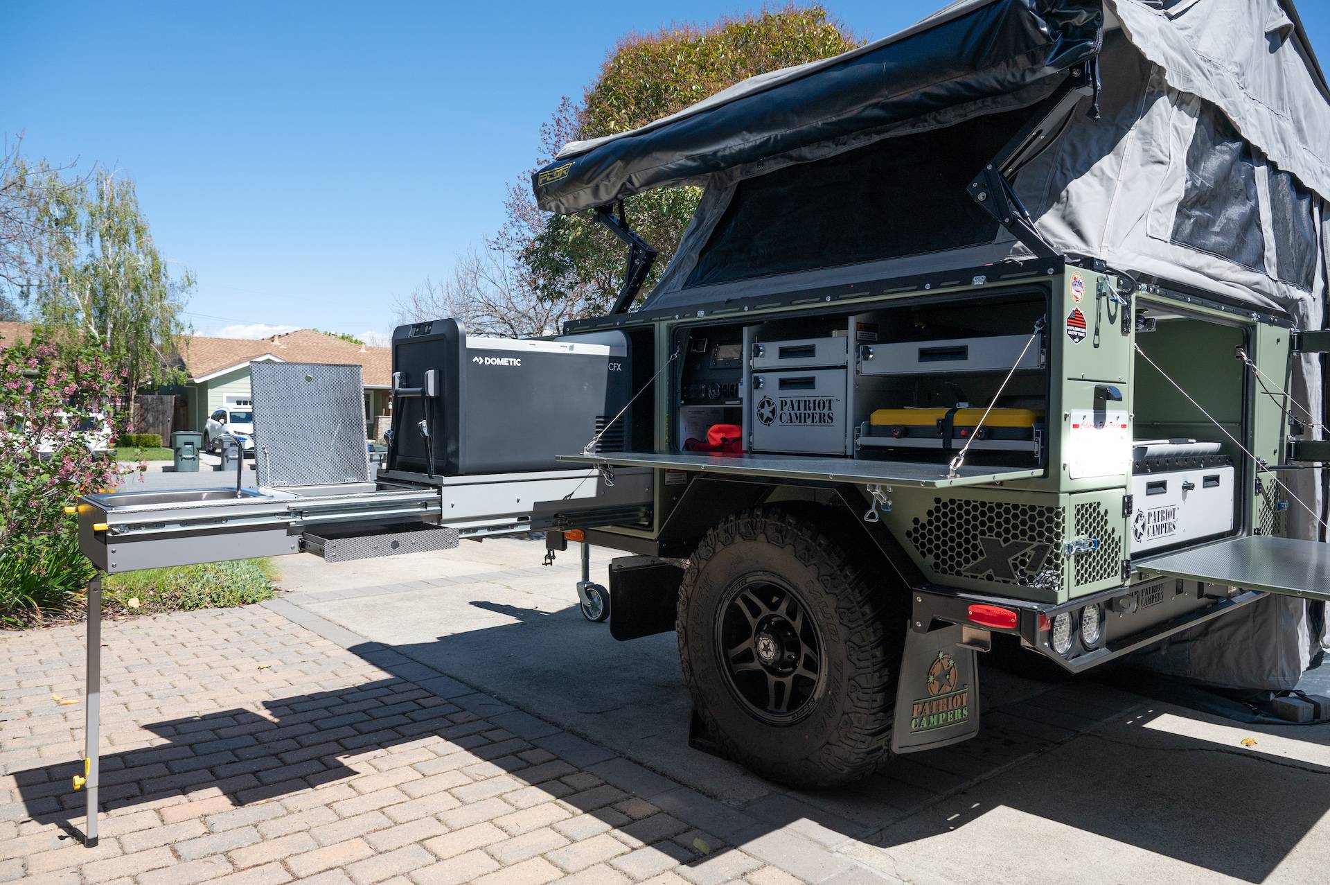 Jeep Gladiator SOLD: Patriot Camper X1 Trailer, great condition, special price 20230404-131437-13