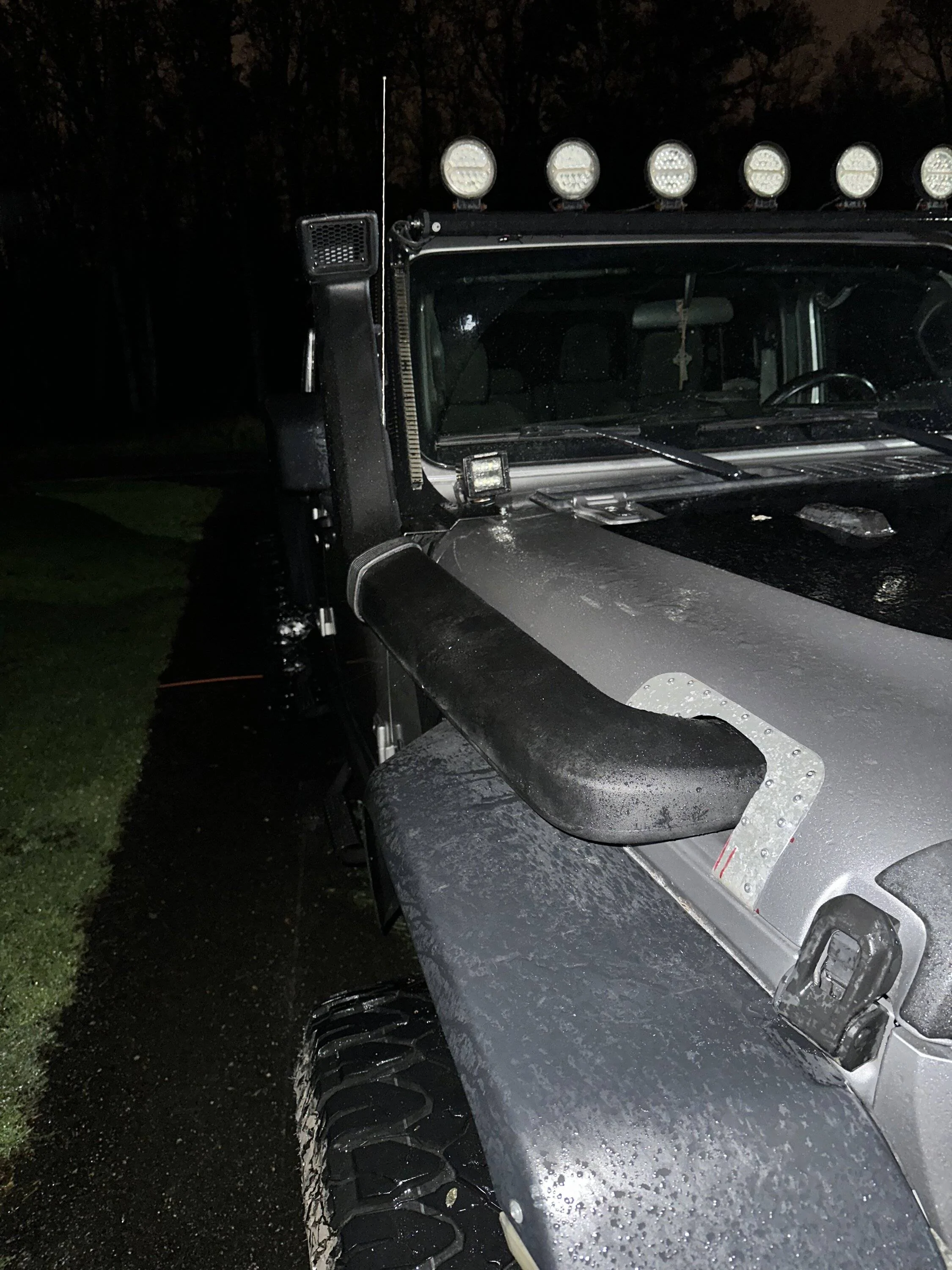Jeep Gladiator Dang I cut too much installing my snorkel!! 94E321F6-5FD1-40C8-8F99-EE1192160429