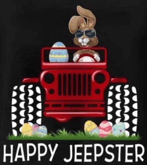 Jeep Gladiator Happy Easter Y'all happy jeepster