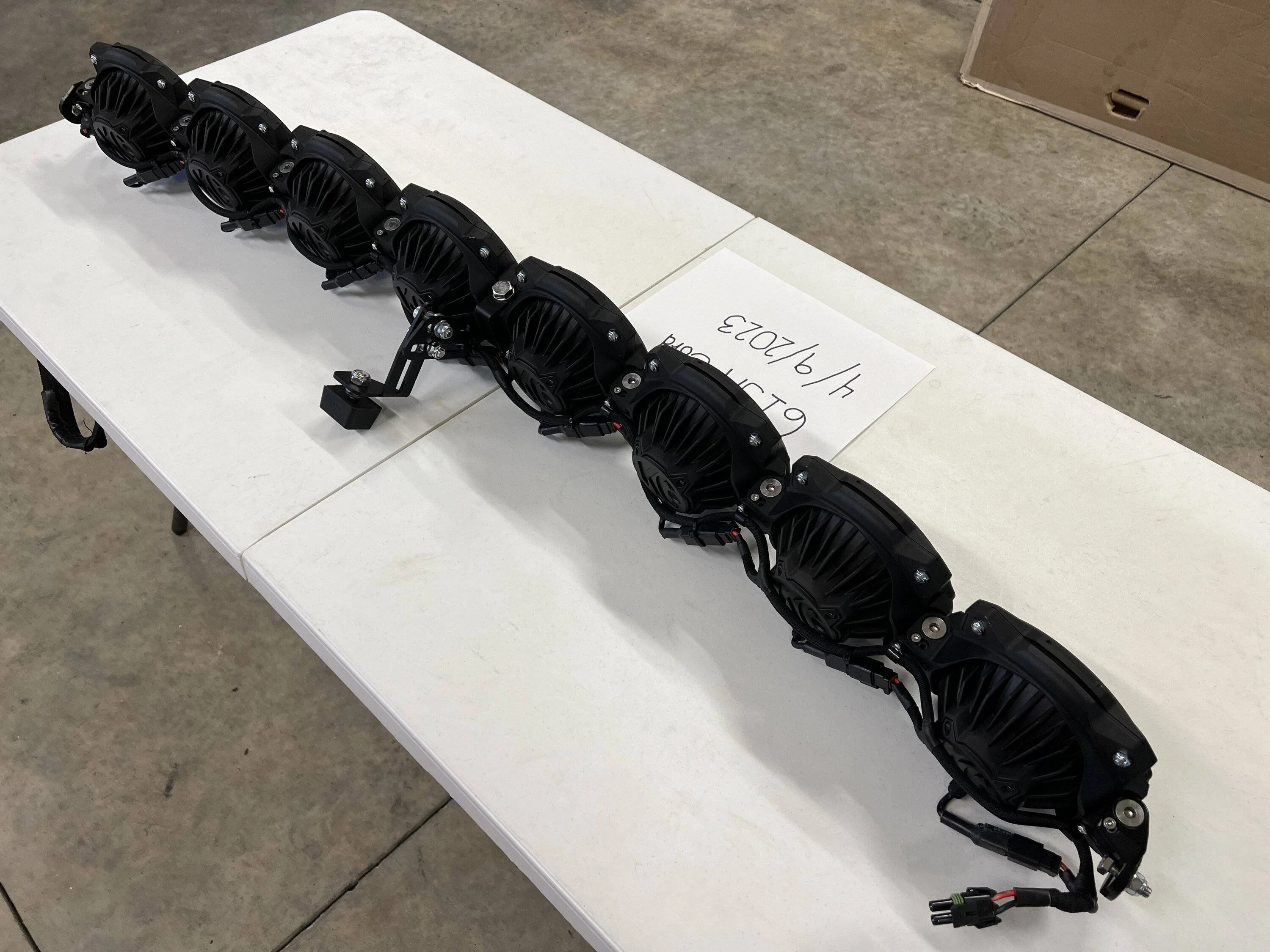 Jeep Gladiator KC 50” PROG Gravity LED 8 Lights light bar system. 45ABDEA5-10AC-436A-8B2A-032127C8FDE8