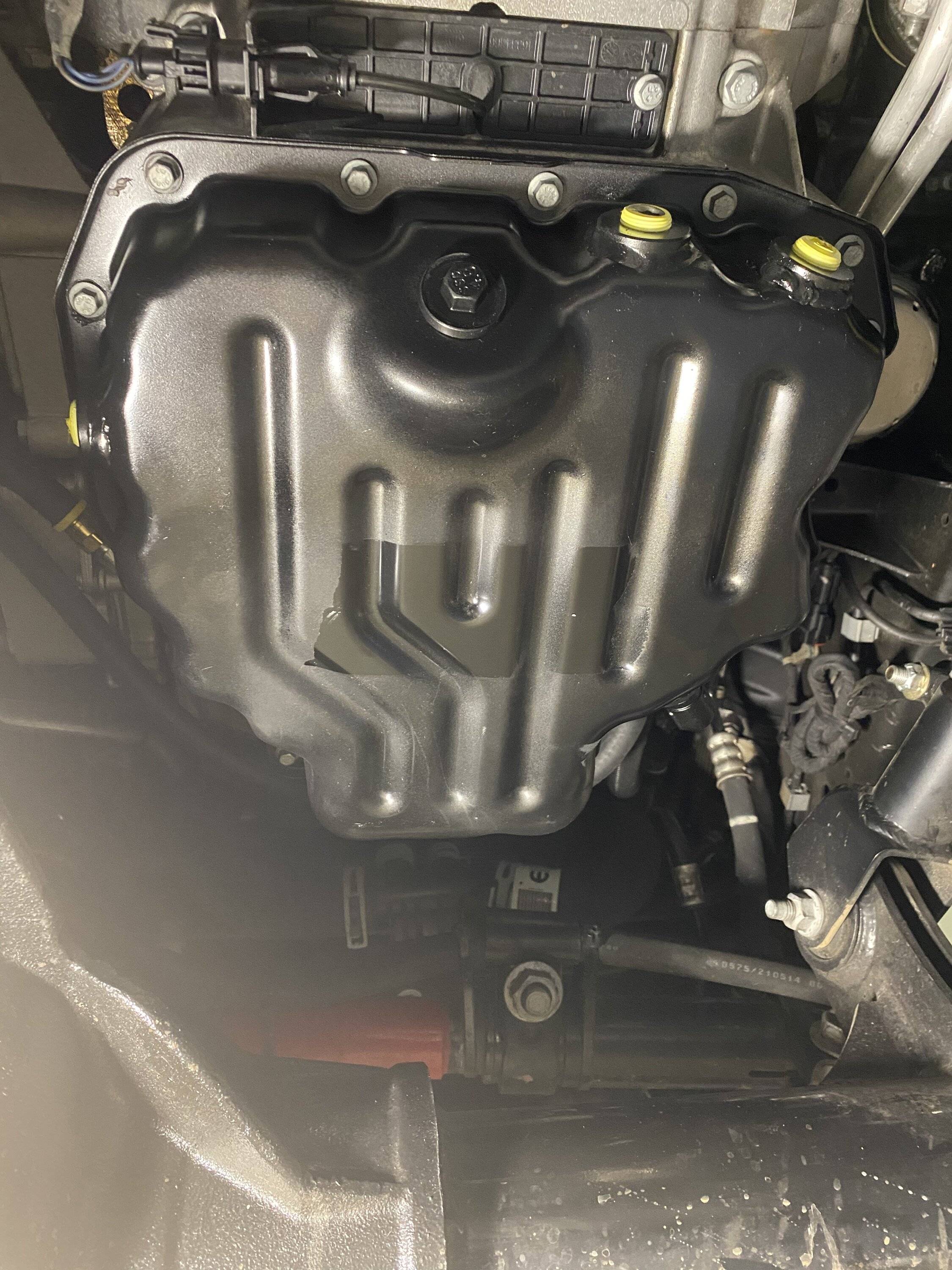 Jeep Gladiator Anatomy of the oil cooler and filter housing. 94215830-5749-4C7E-8C15-0FEDDA3339F7