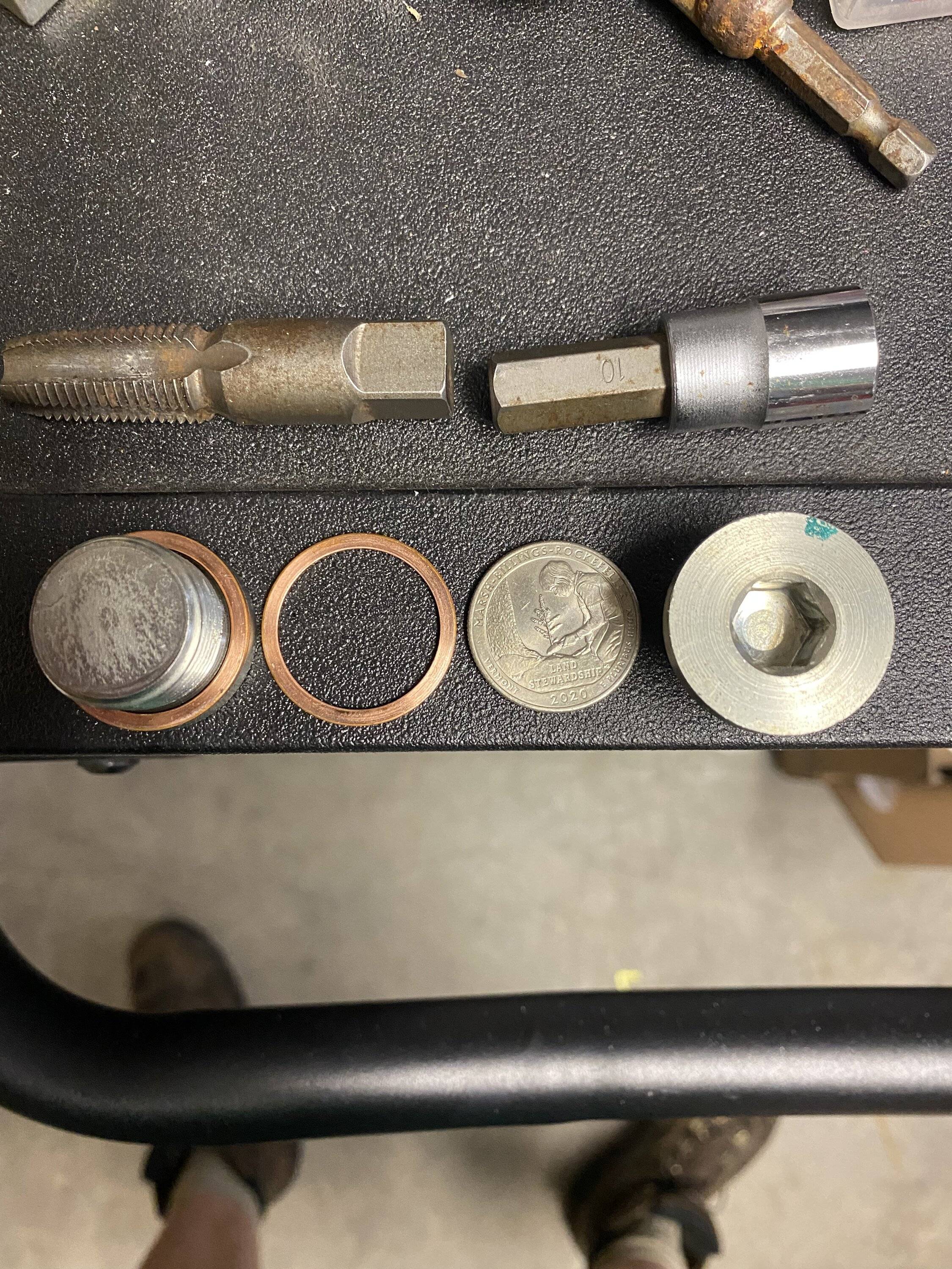 Jeep Gladiator Anatomy of the oil cooler and filter housing. 956E8060-94D1-4C2C-A10D-DEB90D1EBD9C