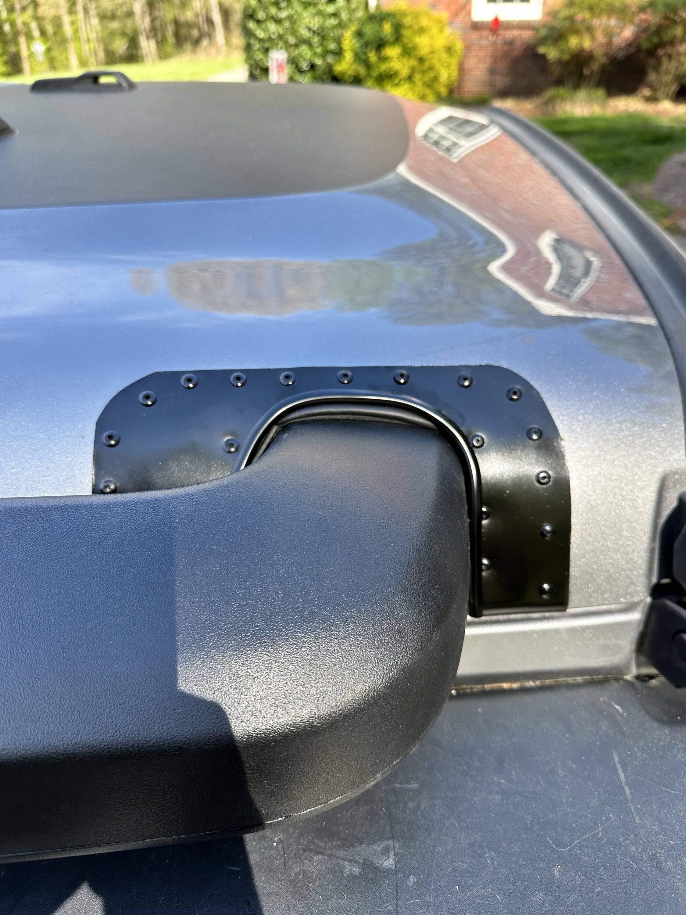 Jeep Gladiator Dang I cut too much installing my snorkel!! 608925A4-0719-482B-B103-1645027BF728