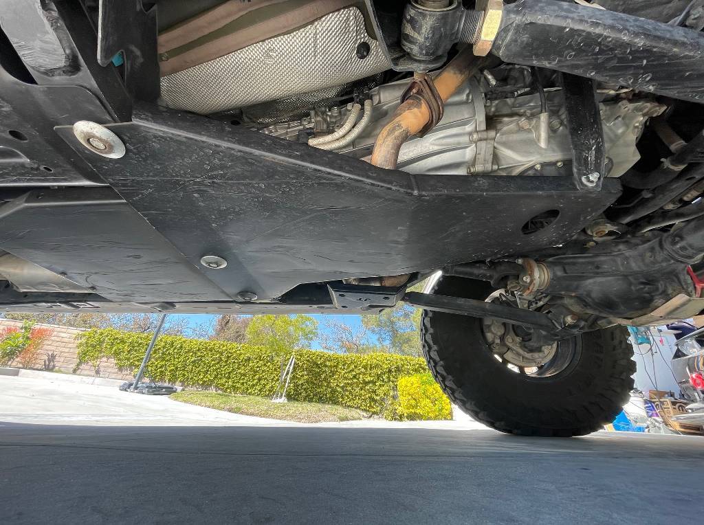 Jeep Gladiator Rock Hard Skids with no lift h2Lsib