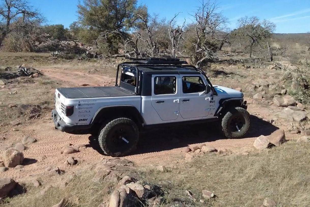 Jeep Gladiator Practical, Useful, or just Cool 20230114 Tyson Jeep at Wolf Caves - Mason, TXb.JPG