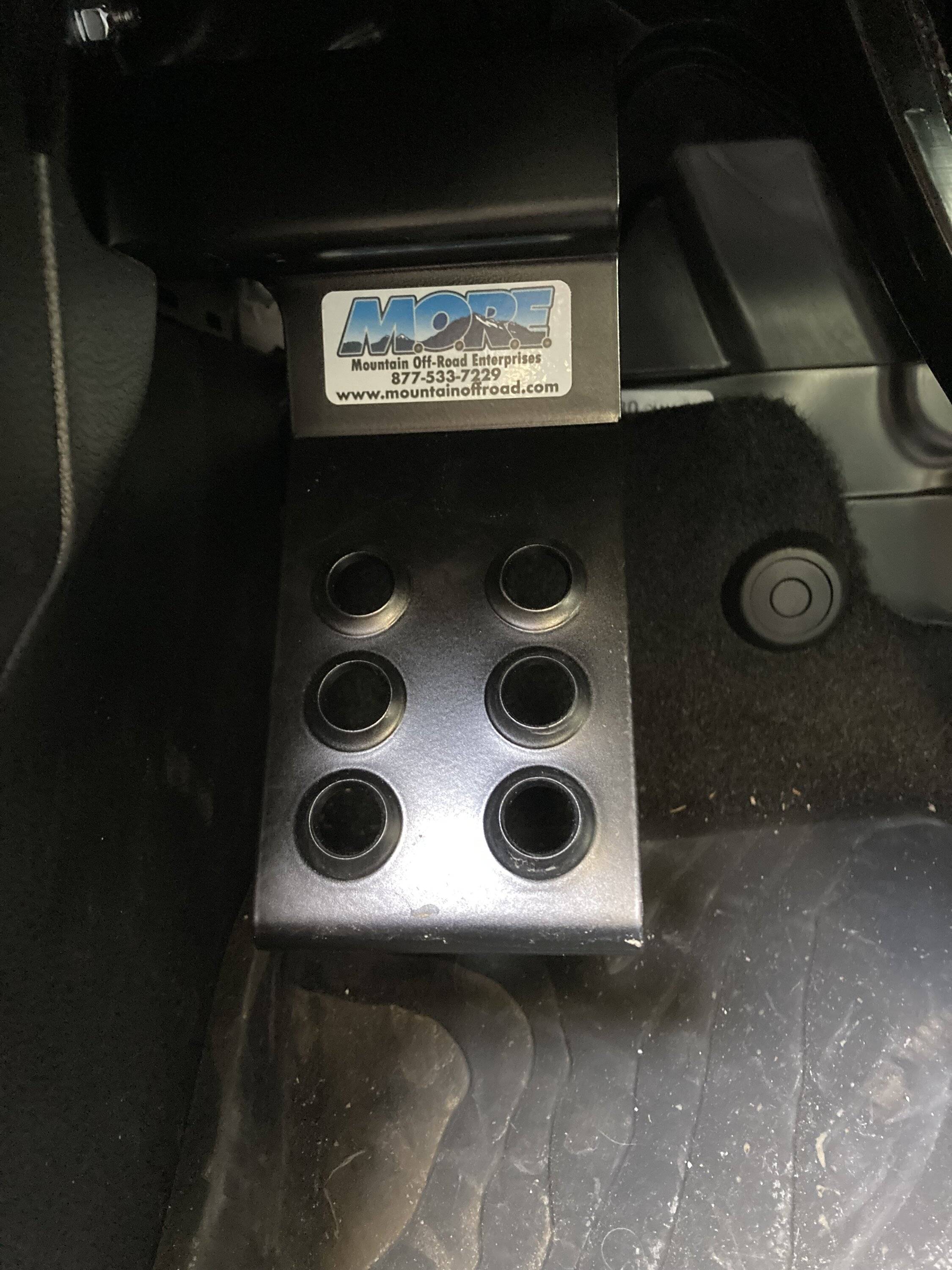 Jeep Gladiator M.O.R.E. Dead Pedal installed IMG_2081[1].JPG
