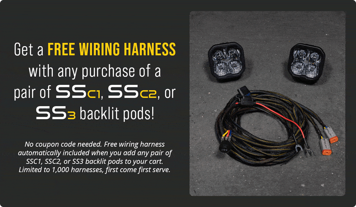 Jeep Gladiator SSC1 1" LED Pods | Diode Dynamics mqPkwtF