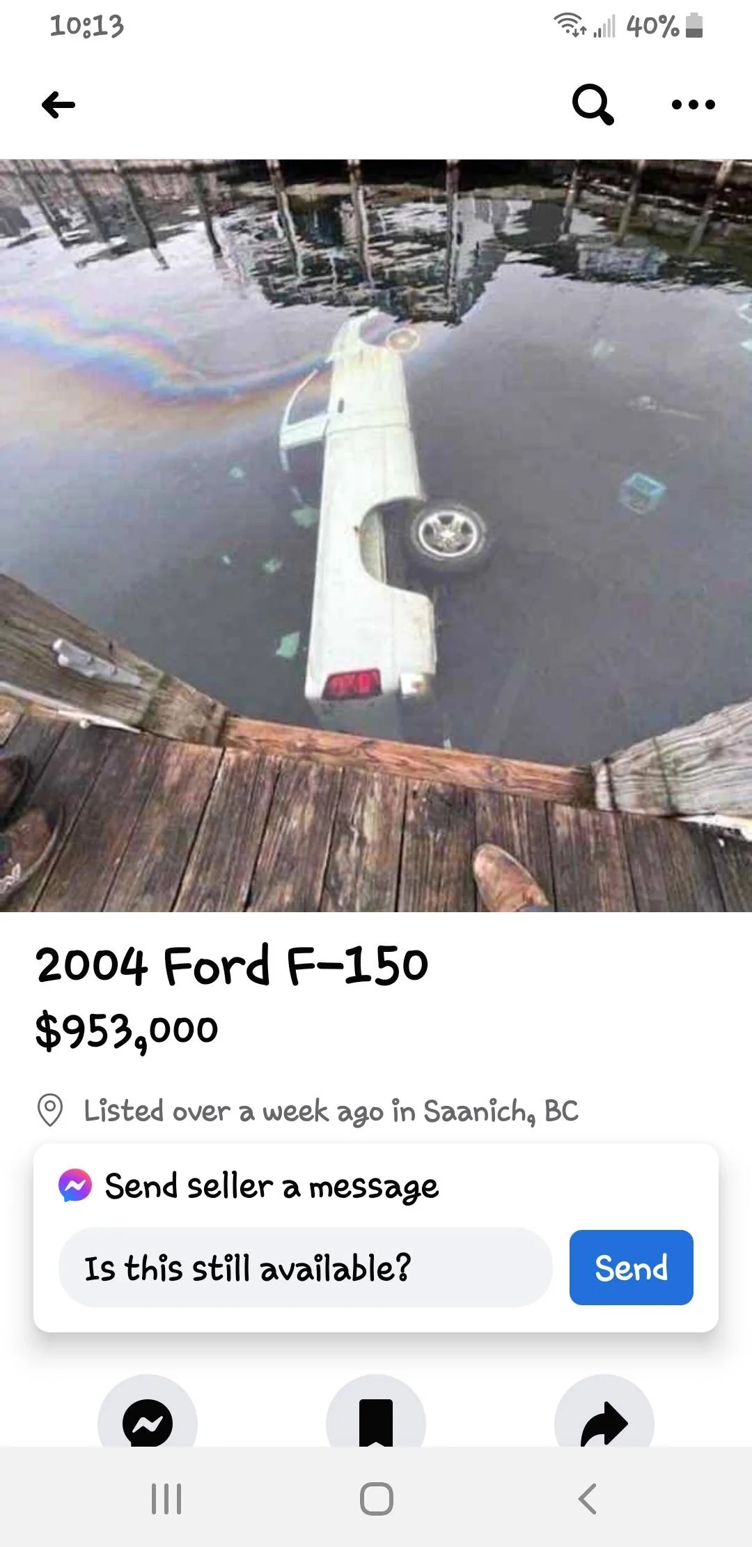 Jeep Gladiator Last Jeep I’ll ever swim in Screenshot_20230330-221338_Facebook