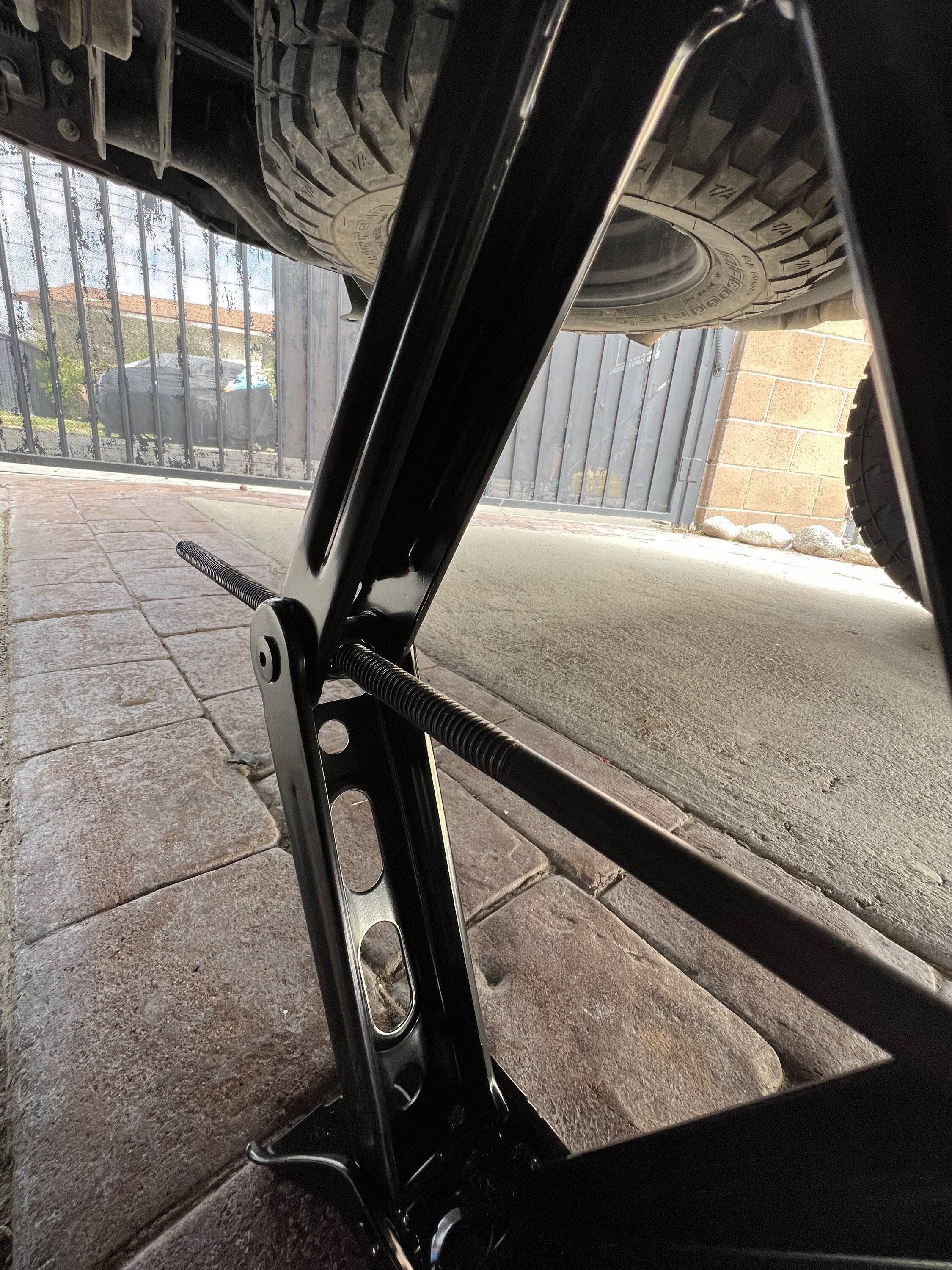 Jeep Gladiator Jeep gladiator Willys: 35” tires on stock rims and spare jack 960C0E01-5C17-4915-9EA3-011DD050DF4C