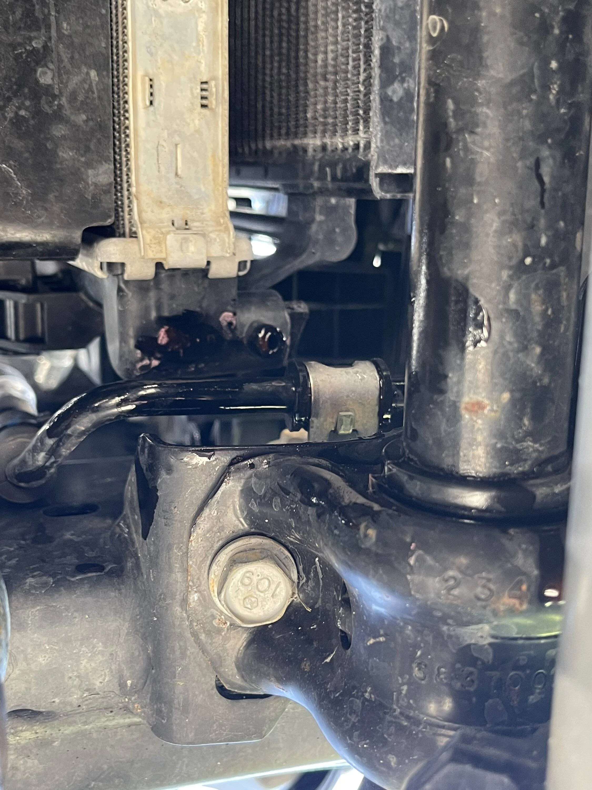 Jeep Gladiator Leaking coolant from upper radiator. 664995DA-CEF9-4764-9E61-4E0046CB39EC